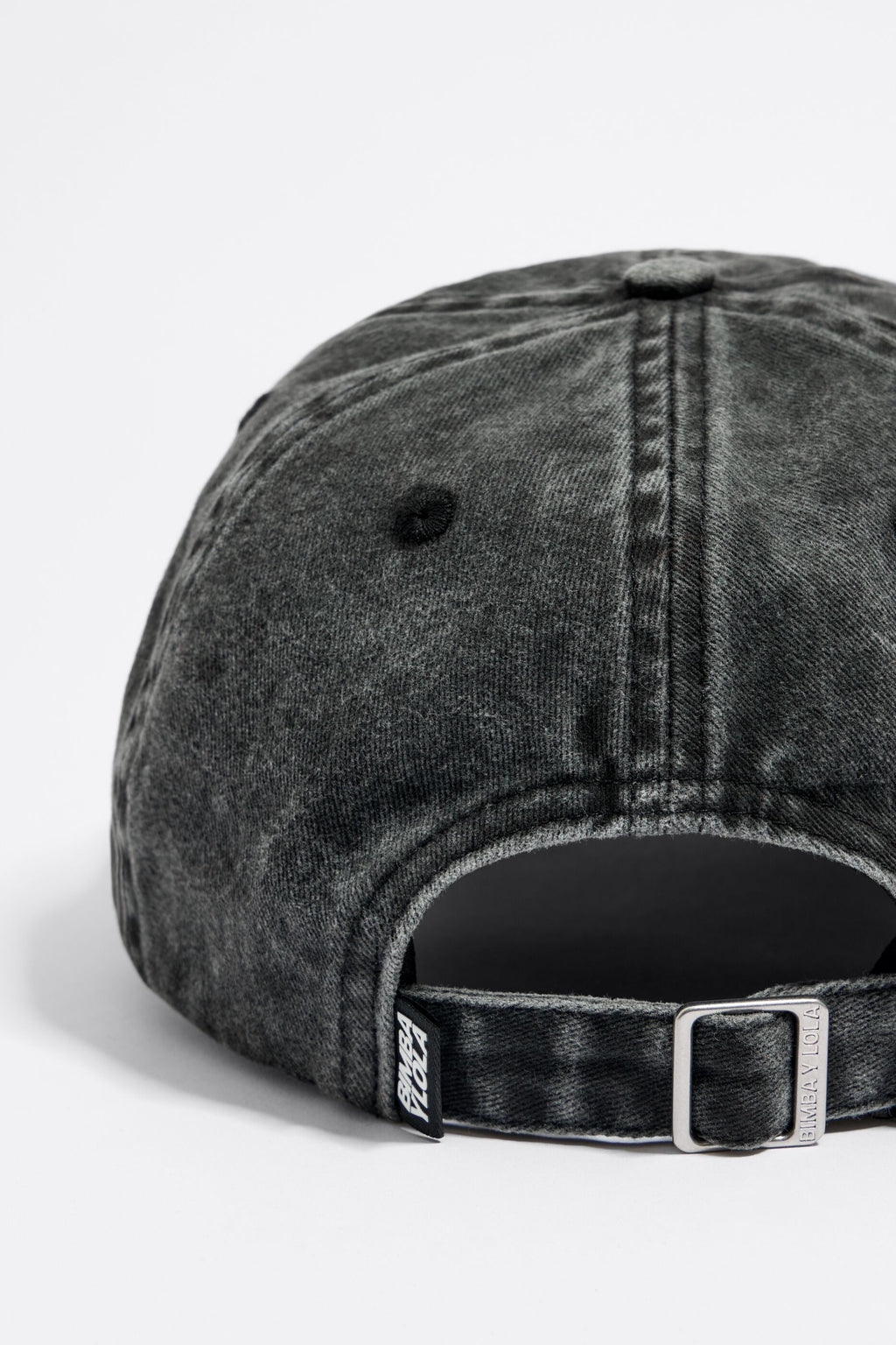 Black cotton heart cap