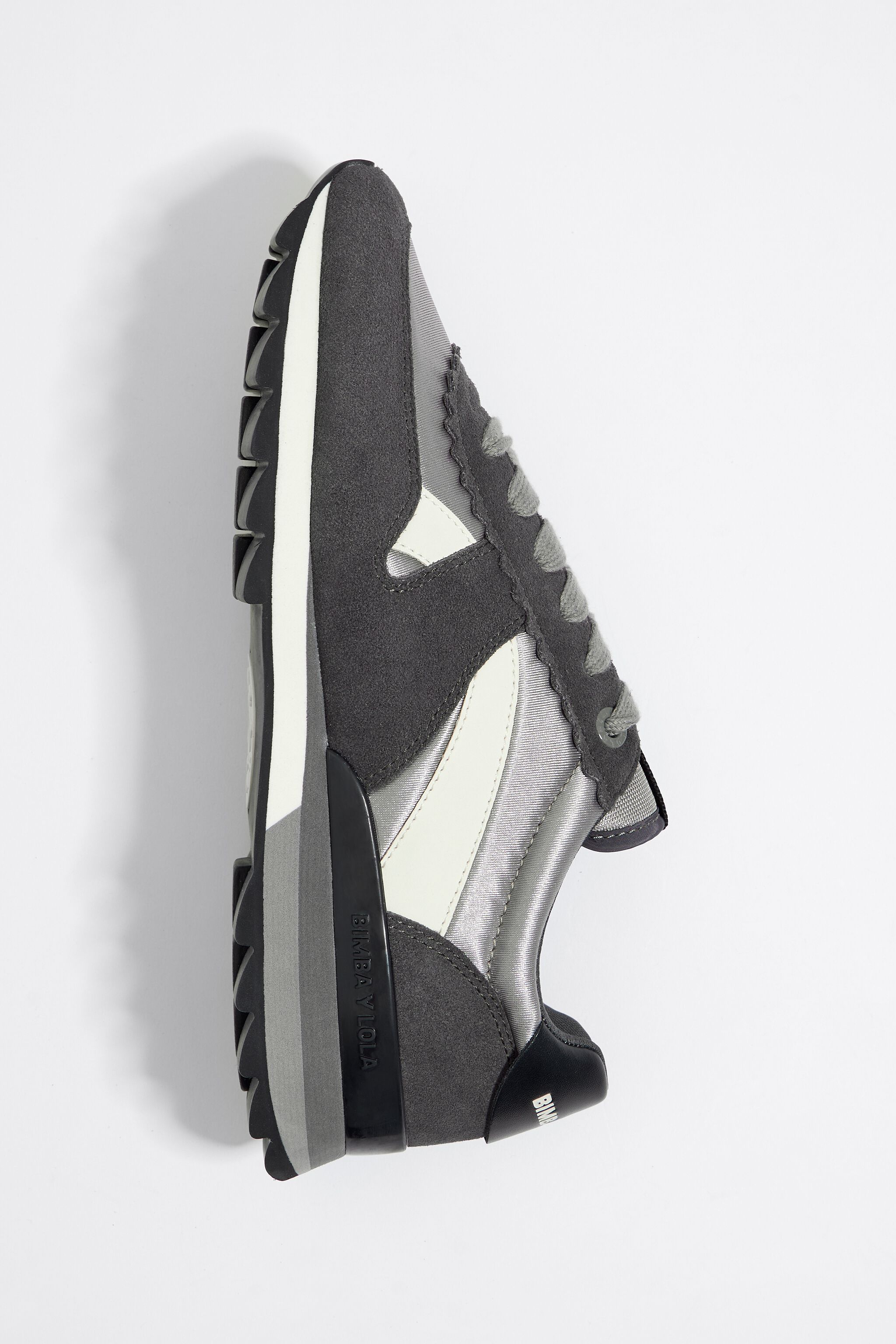 Dark silver 13 19 technical sneaker