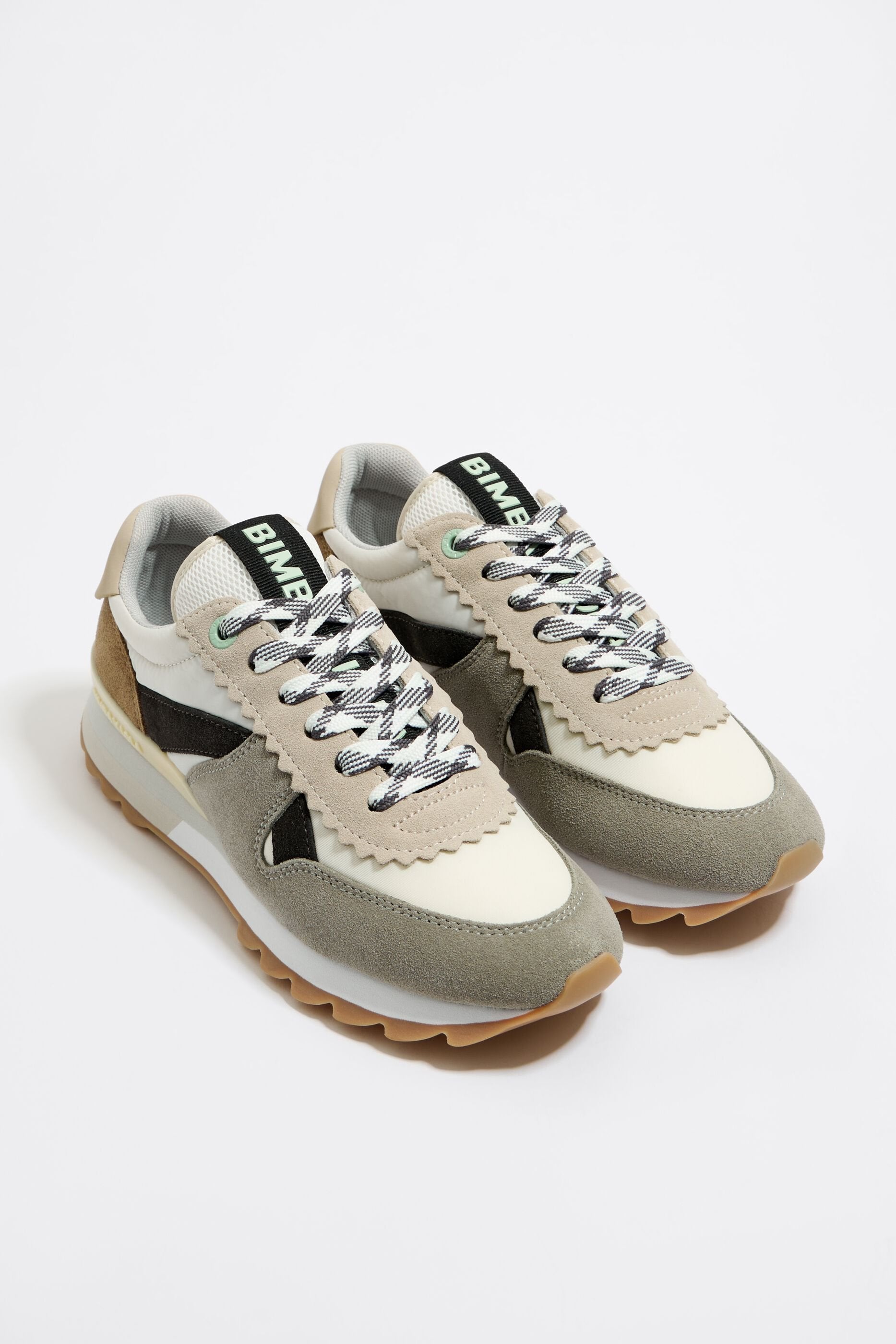 Green 13 19 technical sneaker