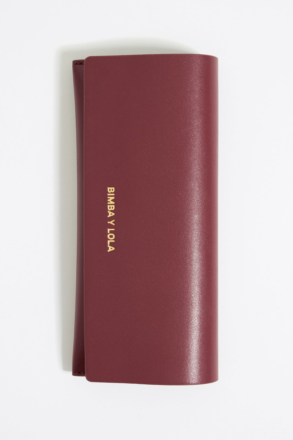 Burgundy cat-eye sunglasses