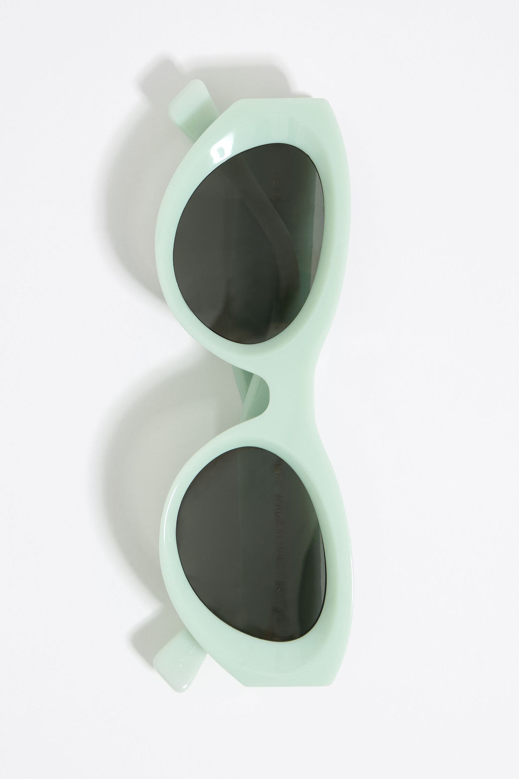 Aquamarine cat-eye sunglasses