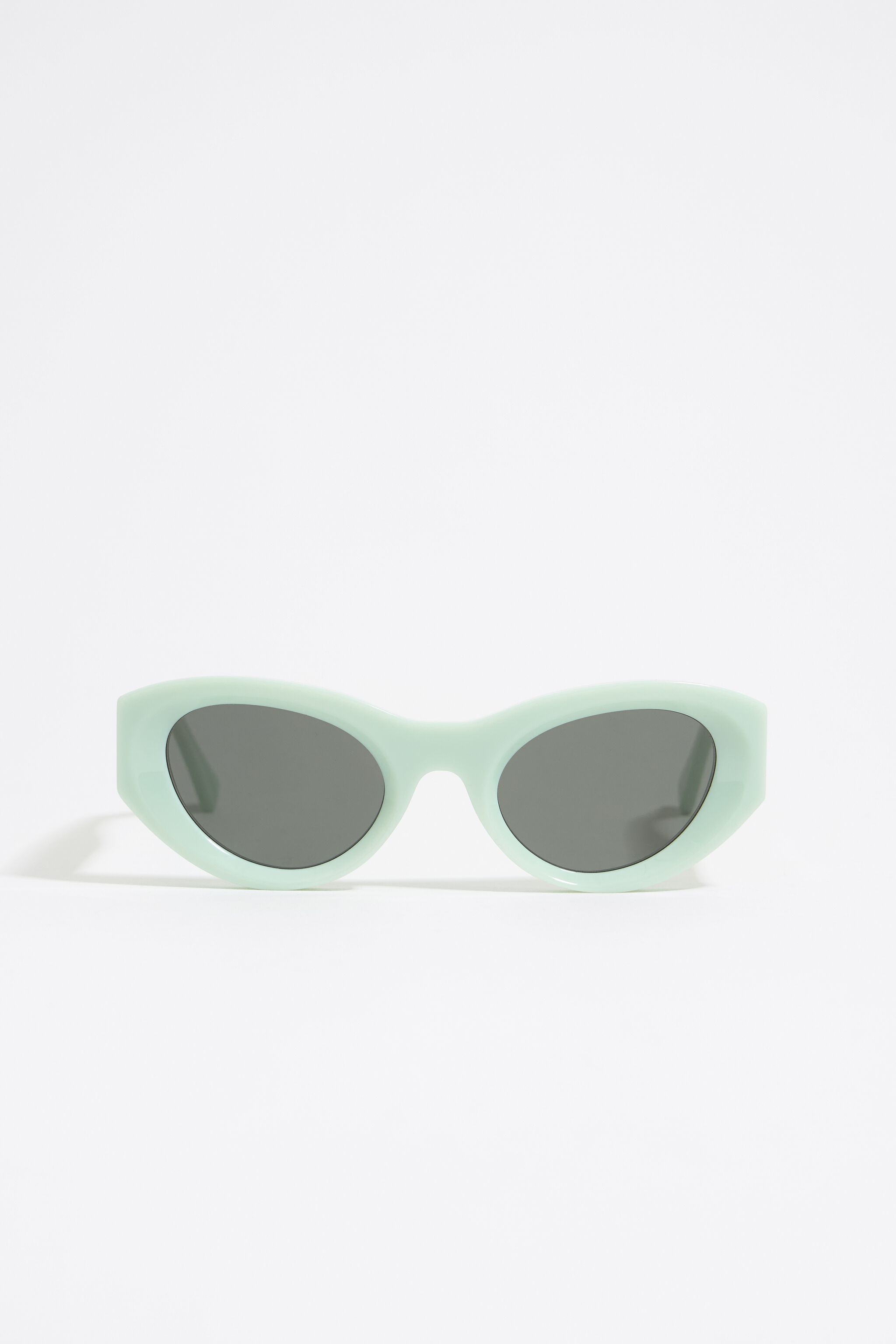 Aquamarine cat-eye sunglasses