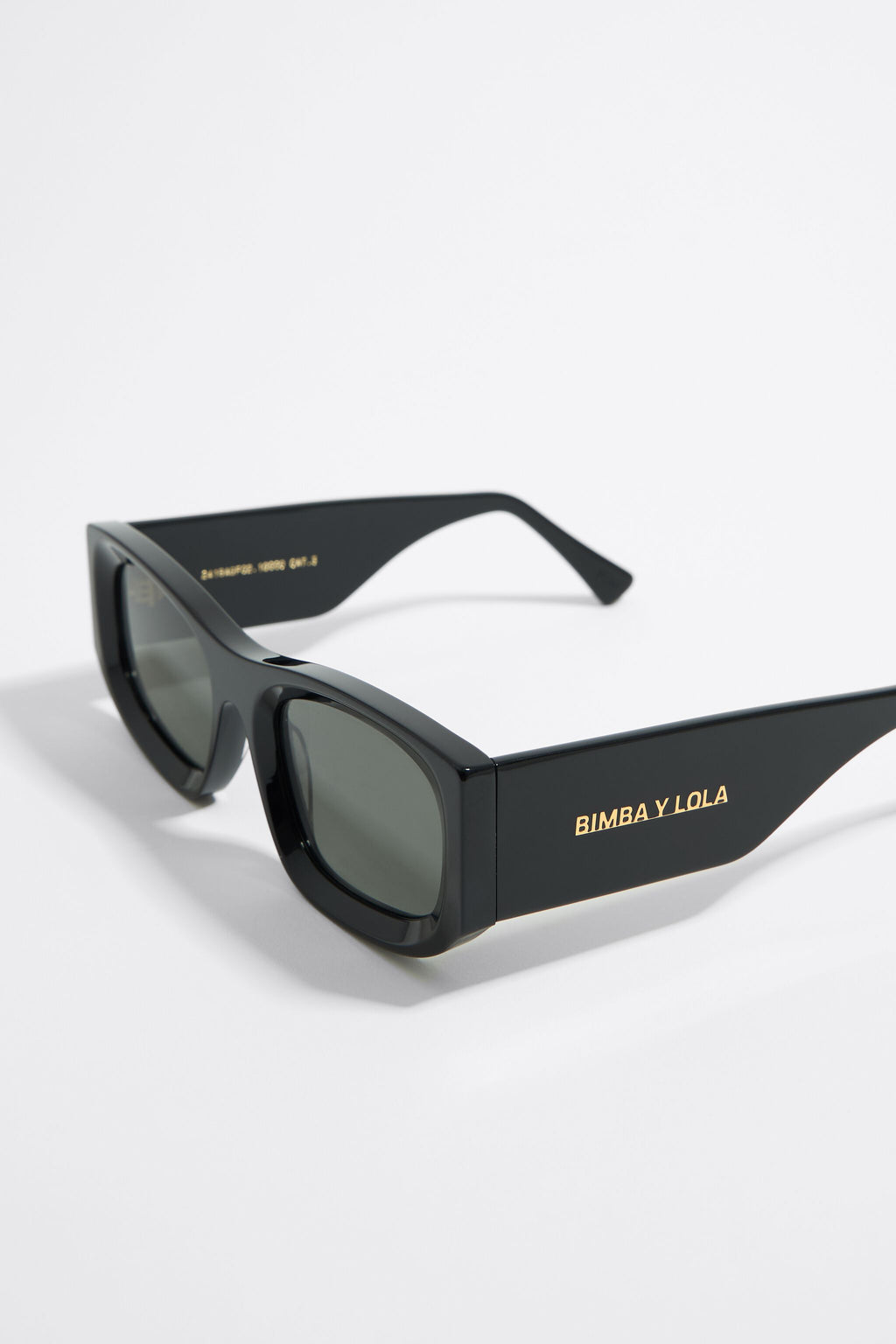 Black rectangular sunglasses