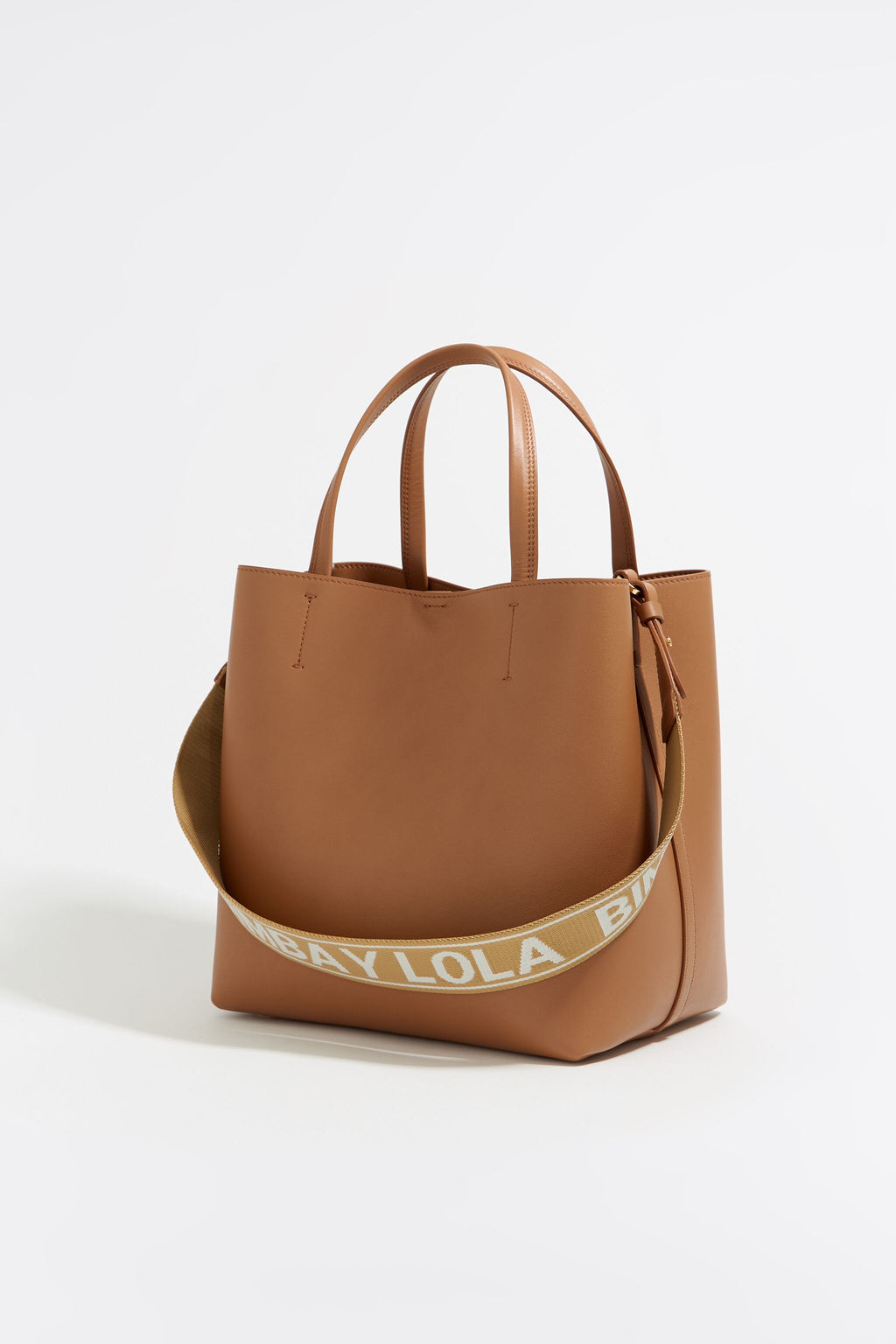 Large honey leather Chihuahua bag