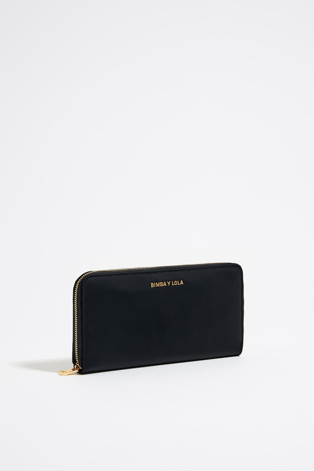 Black nylon horizontal wallet
