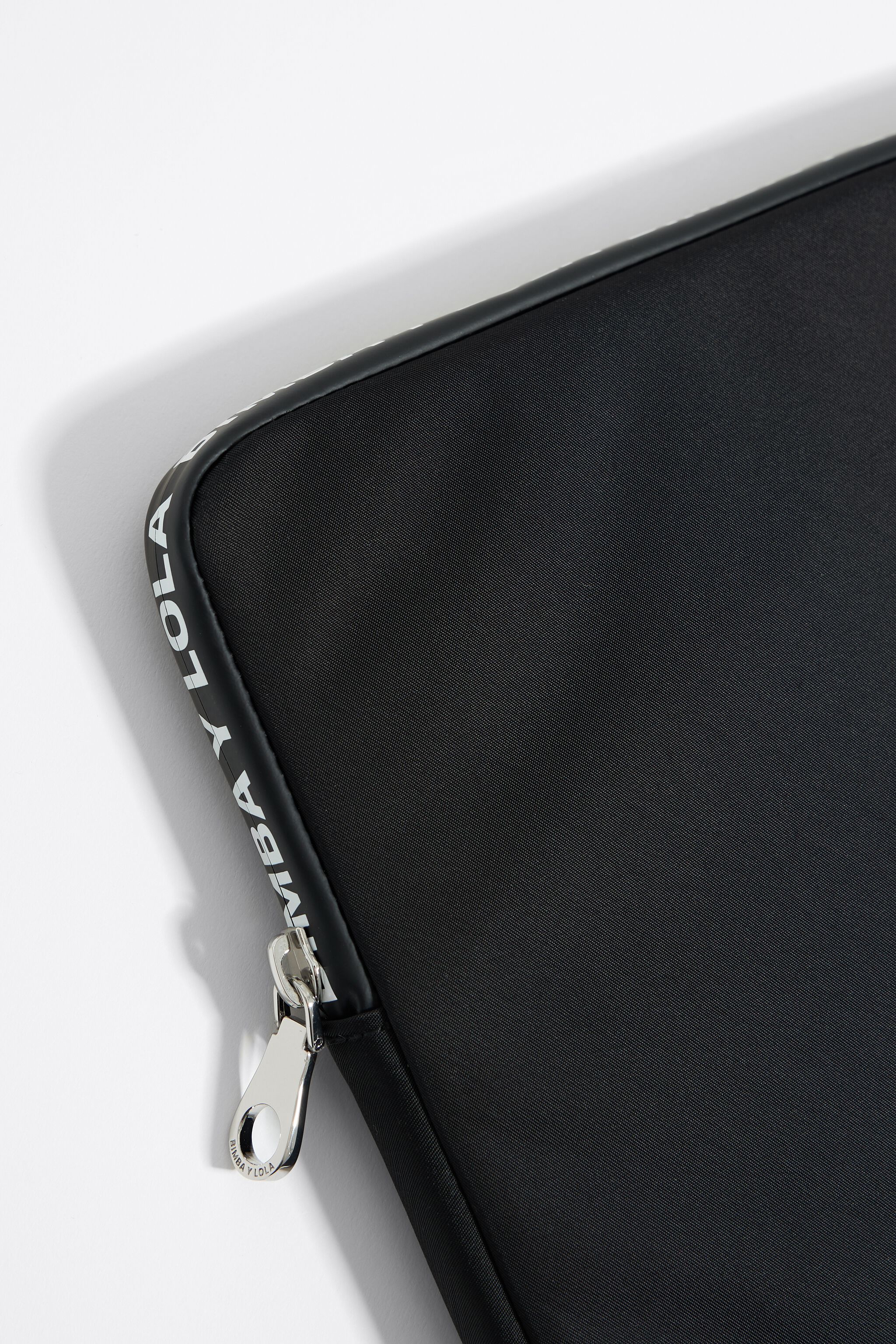 Black nylon 13.5" laptop sleeve