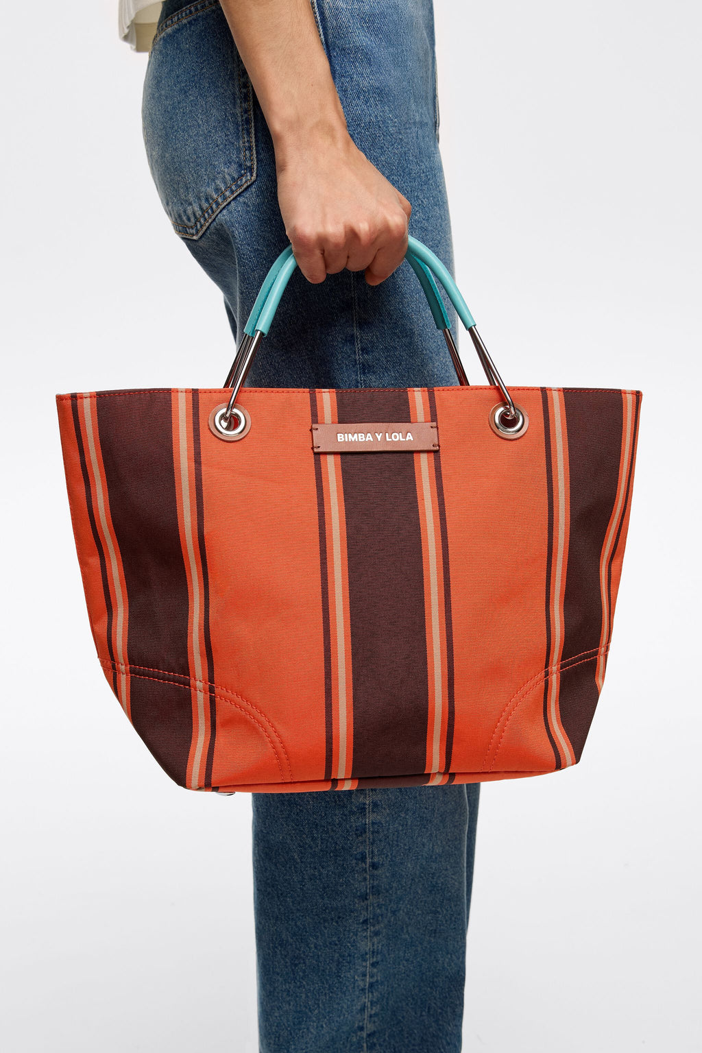 Medium orange Canopy handbag