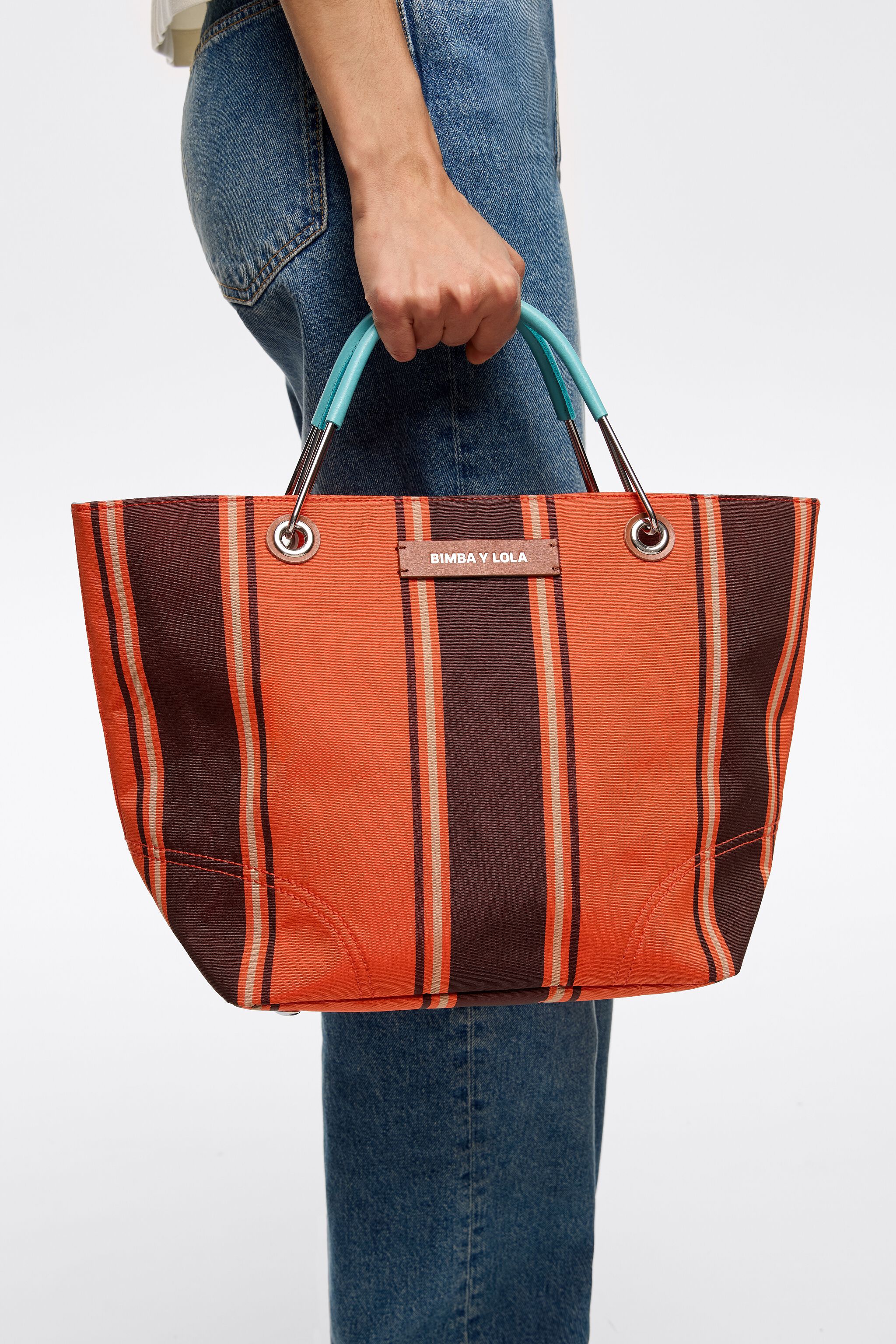 Medium orange Canopy handbag