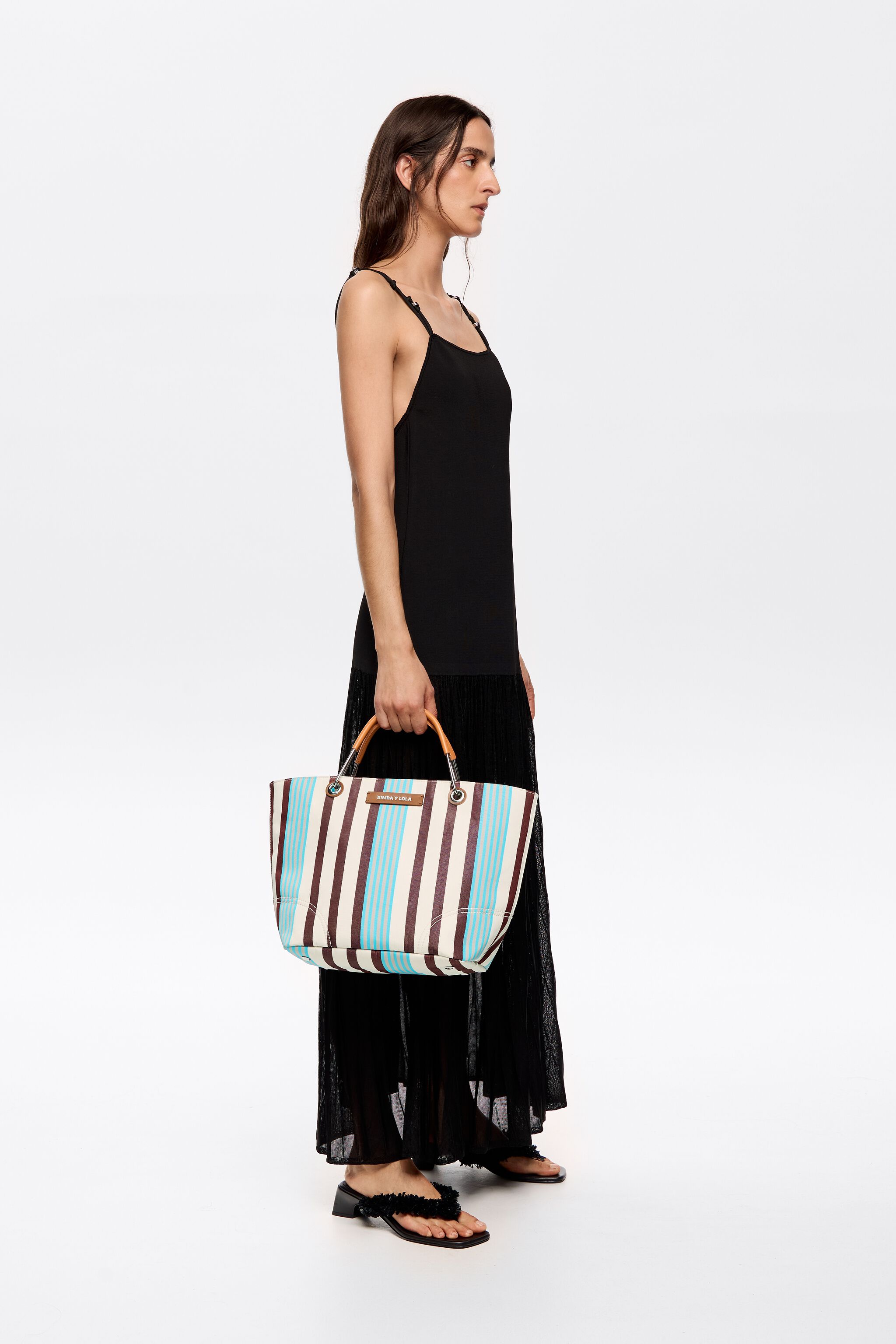 Medium blue Canopy handbag