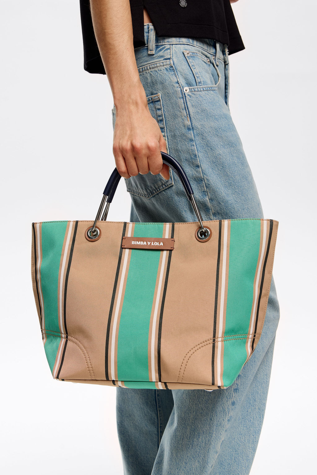 Medium green Canopy handbag