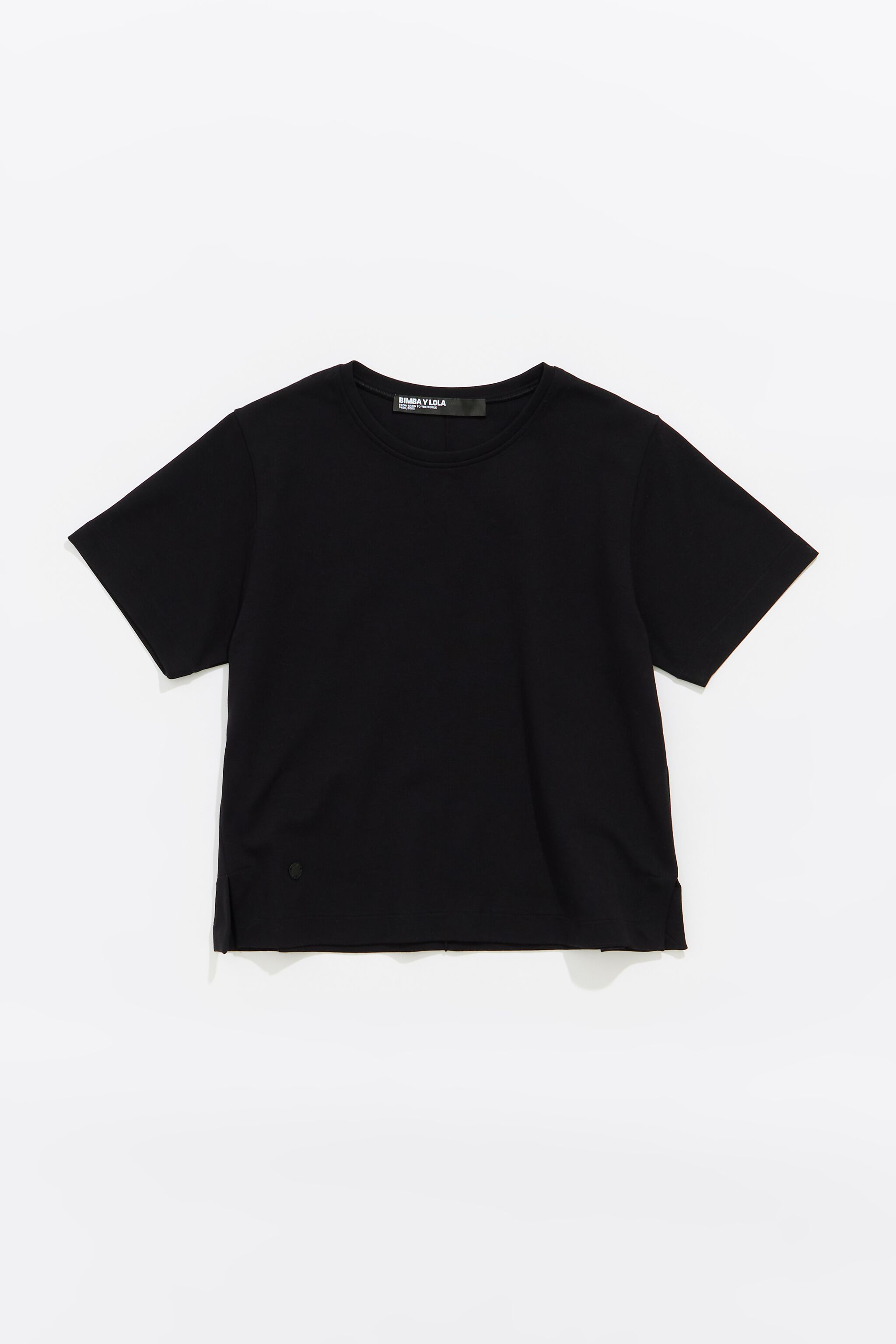 Black ponte di roma short straight top