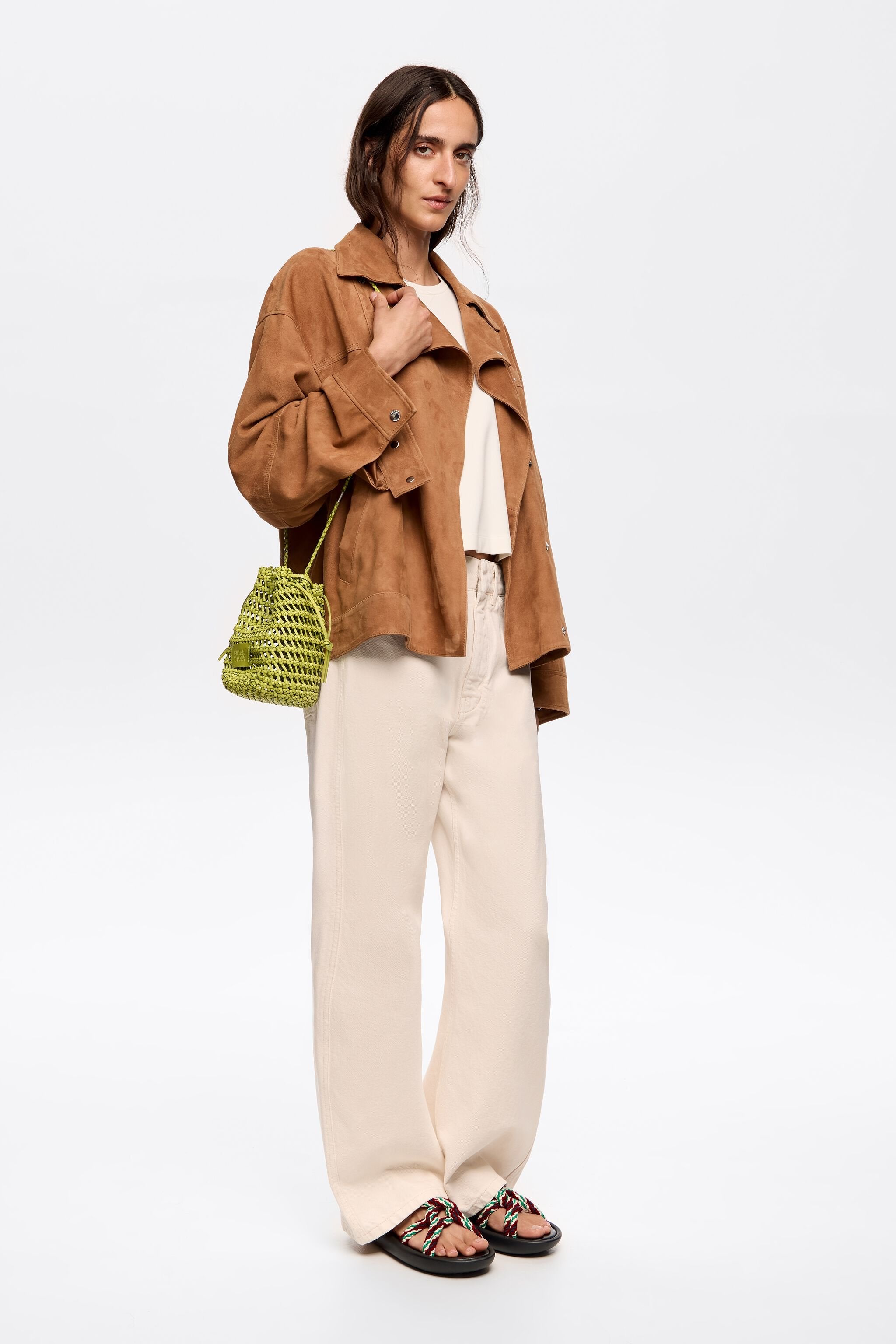 Ivory ponte di roma short straight top