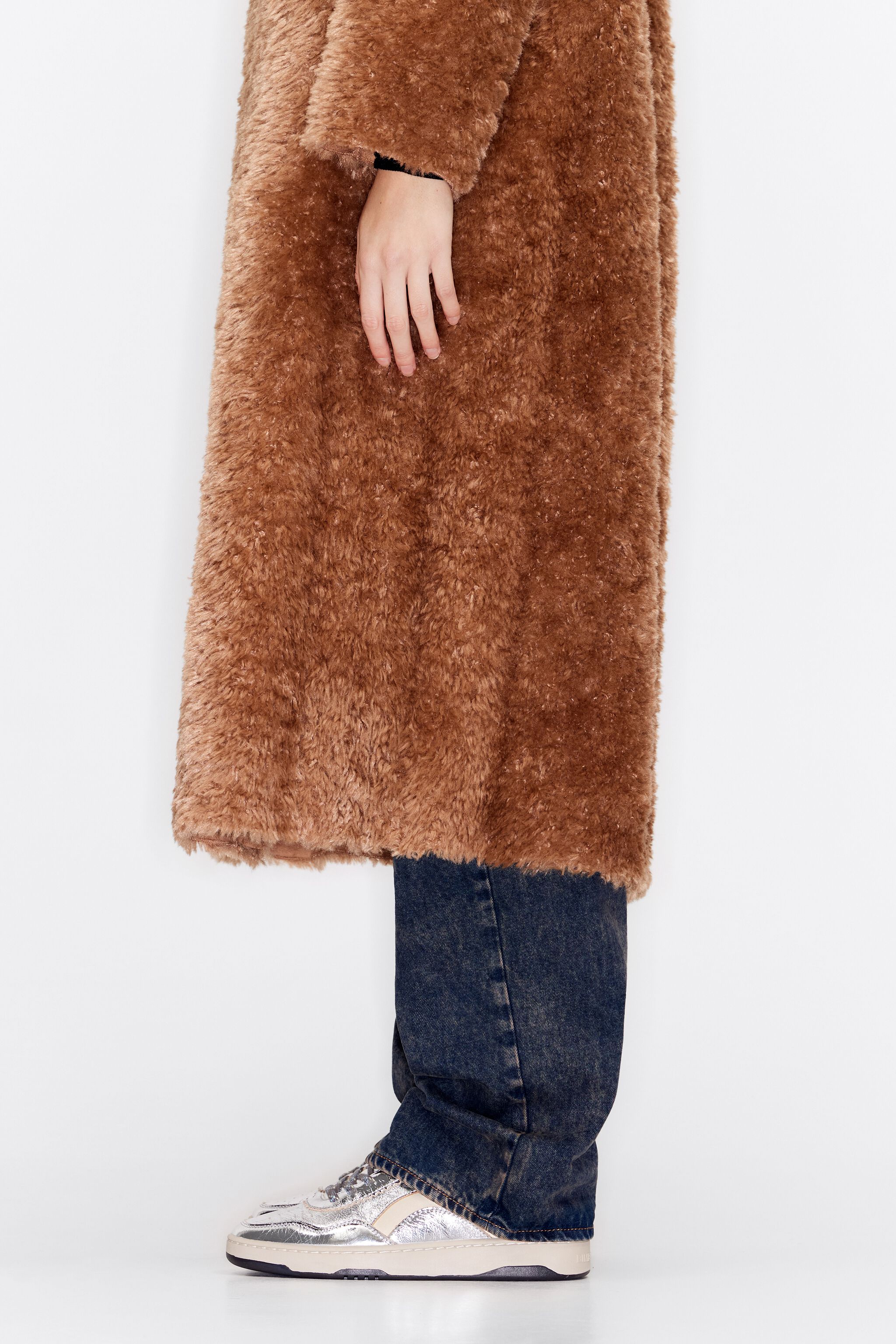 Silver leather 13 57 cupsole sneaker