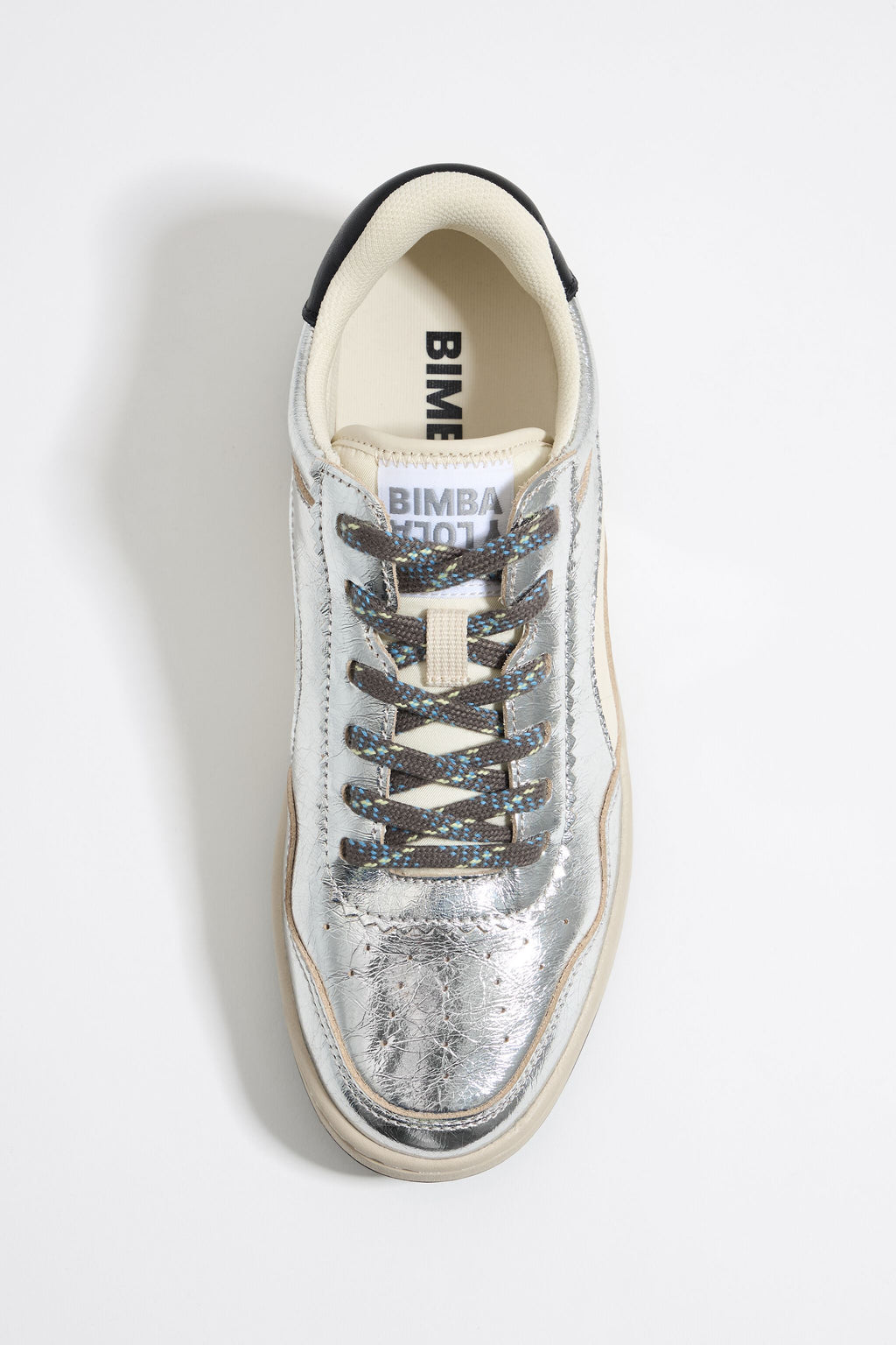 Silver leather 13 57 cupsole sneaker