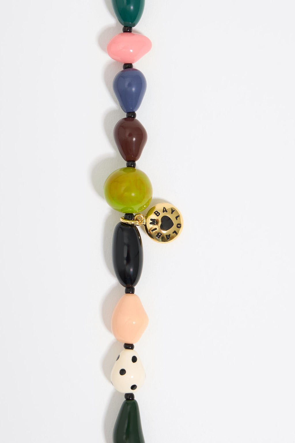 Multicolor beads phone chain