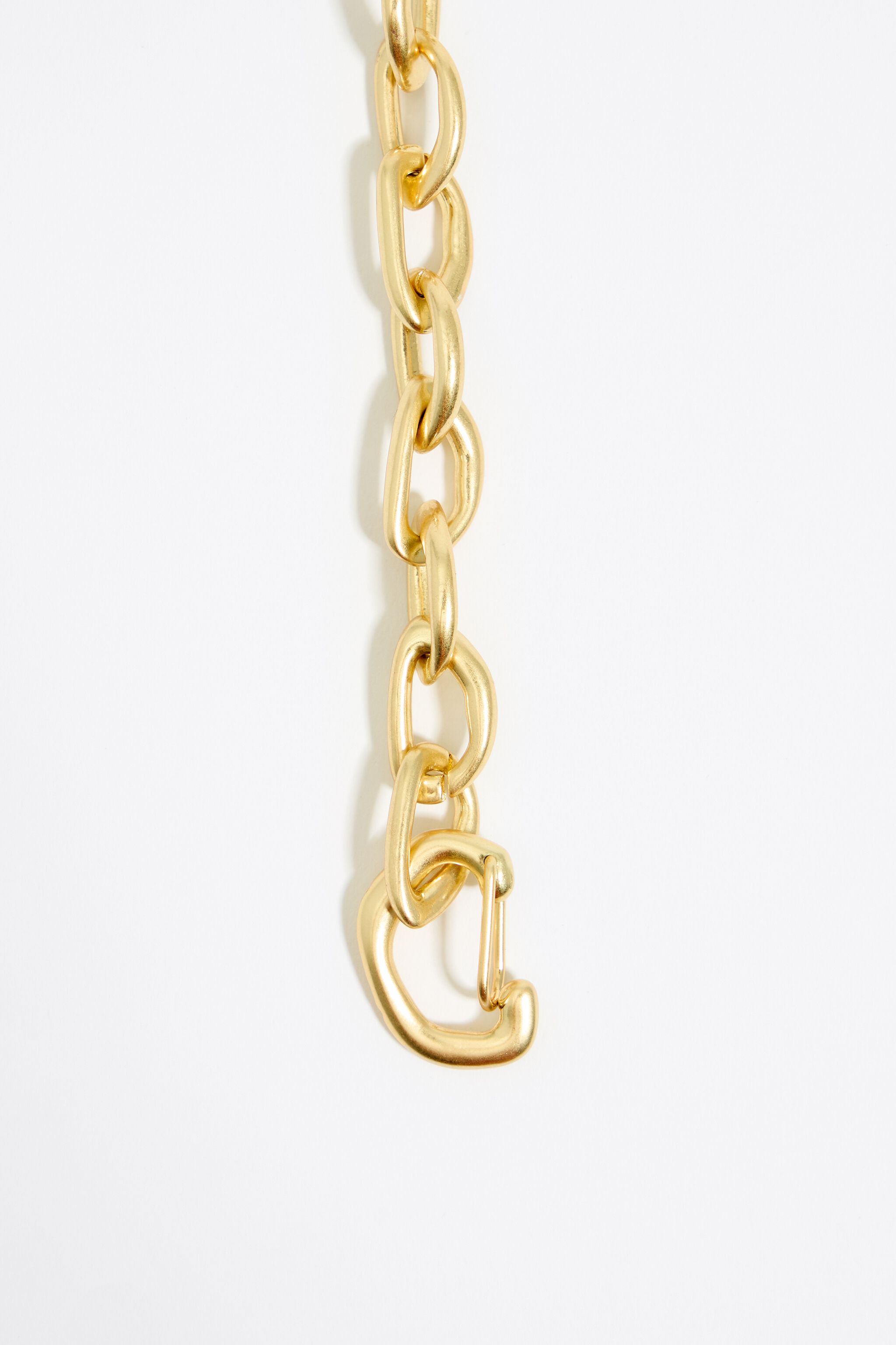 Hearts and stones chain necklace