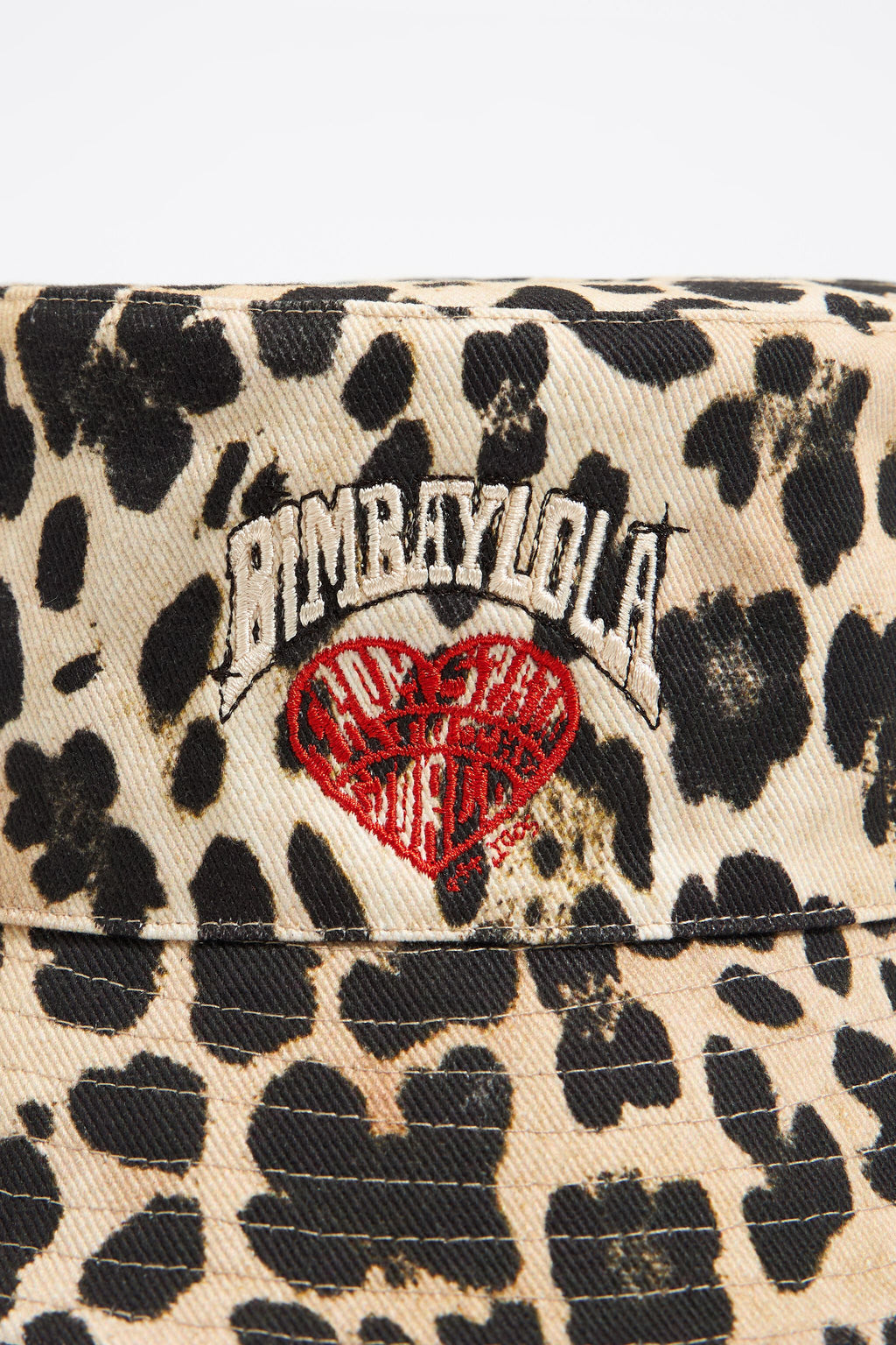 Animal print bucket hat