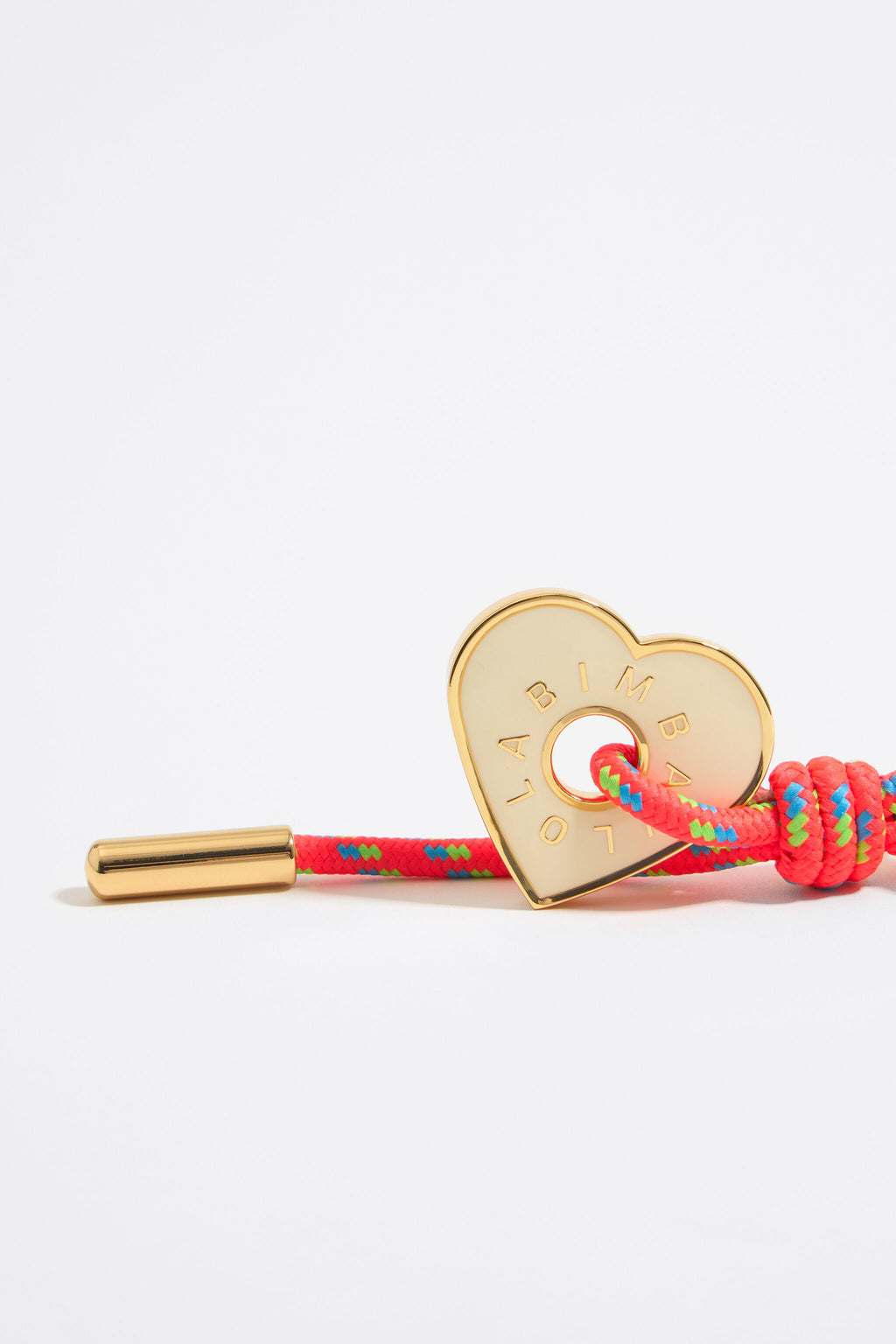 Ivory heart key ring