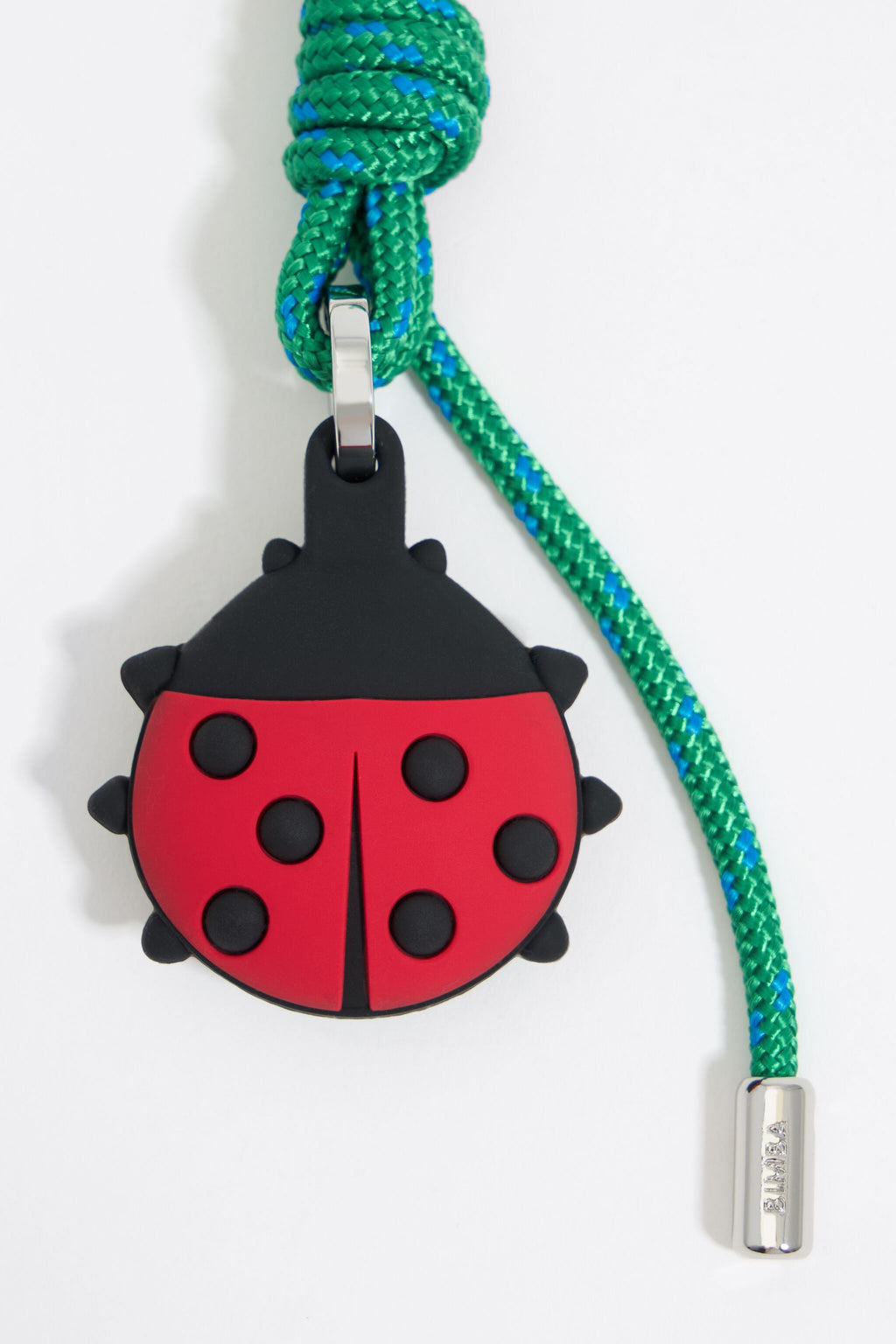 Silicone ladybug Airtag case
