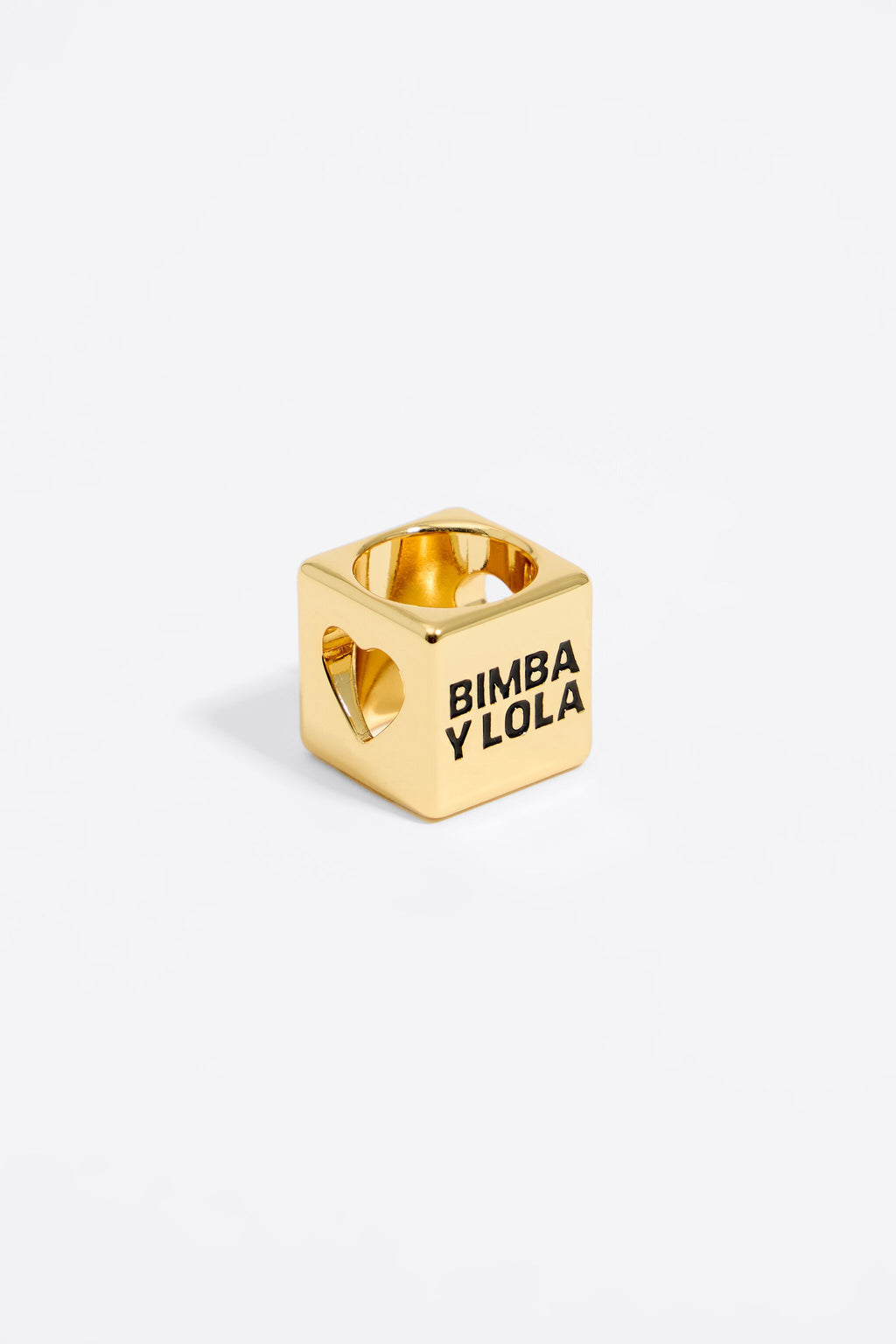 Pink hearts scarf bag charm