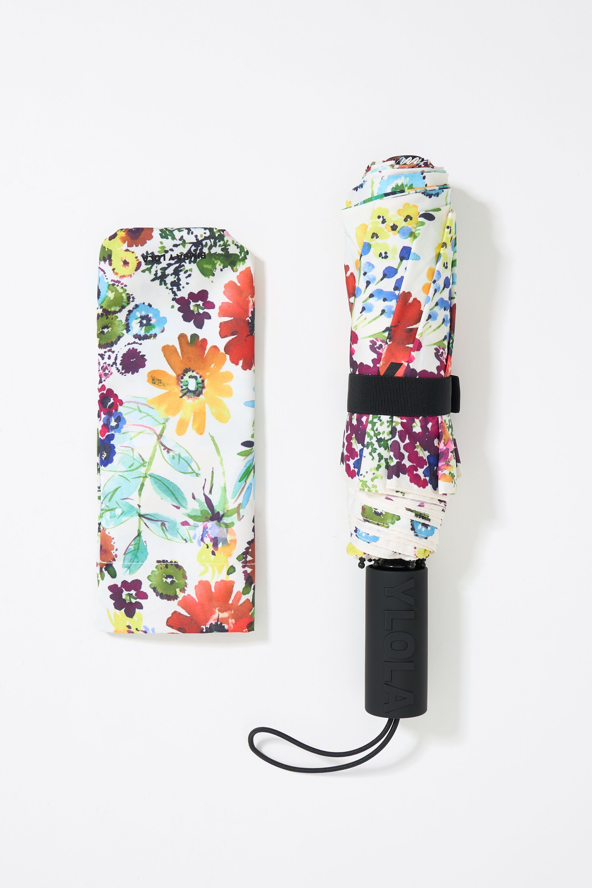 Ivory print umbrella