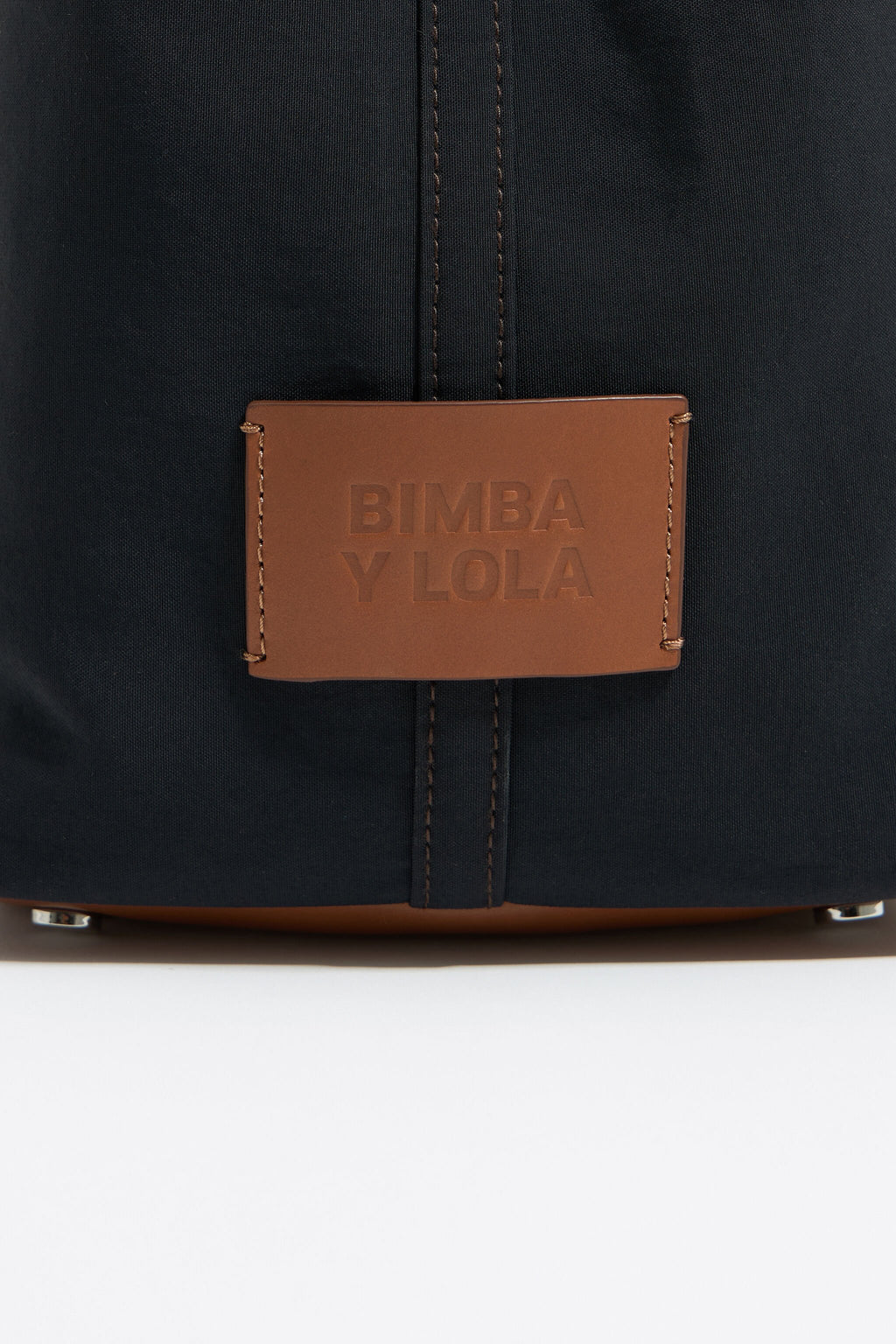 Large anthracite gabardine Chihuahua bag