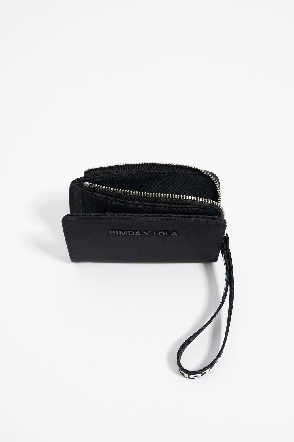 Black nylon purse