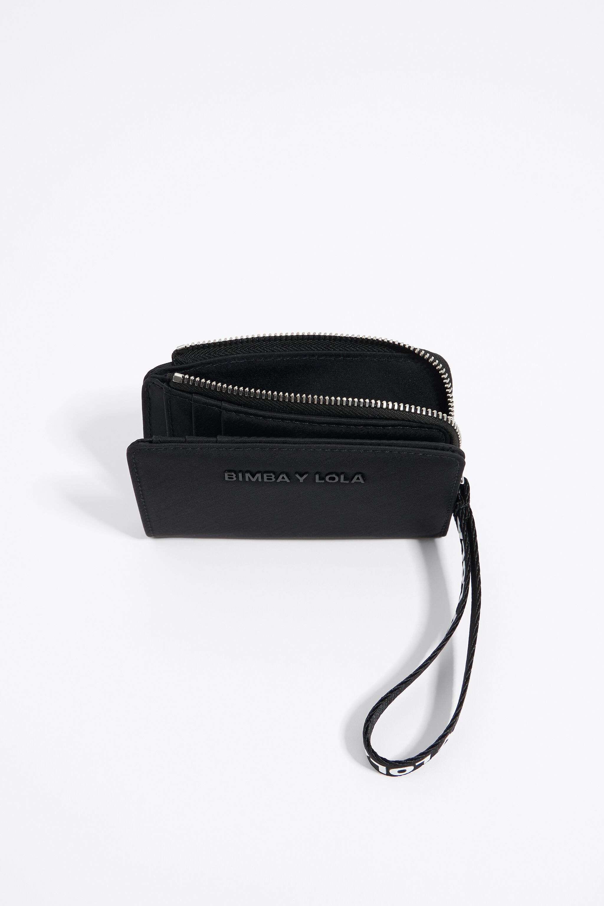 Black nylon purse