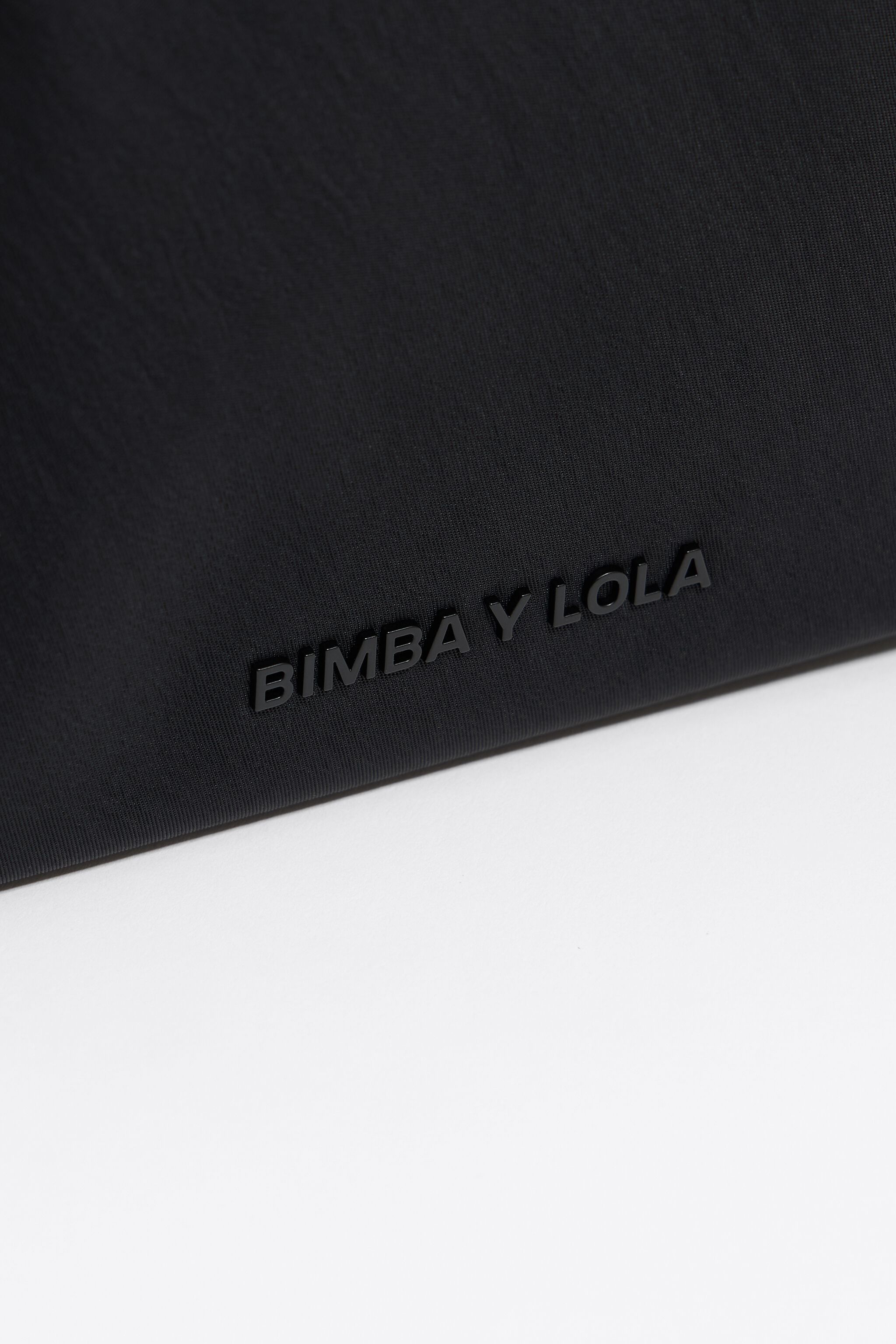 Large black nylon make-up case