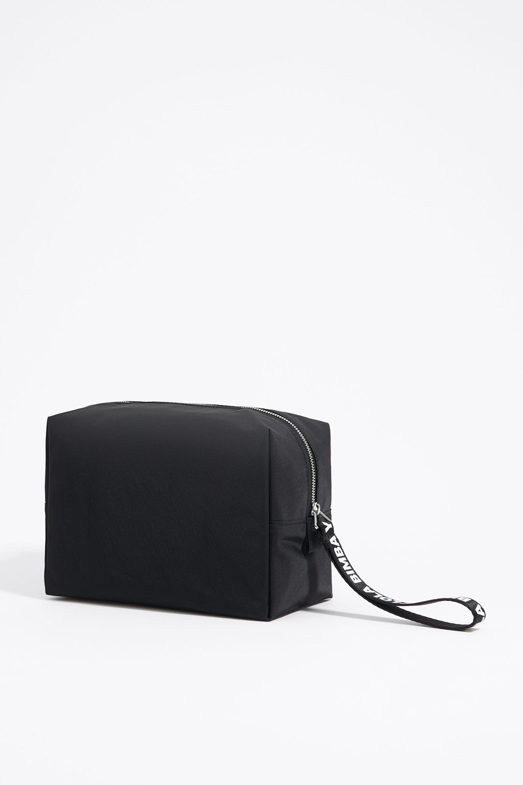 Large black nylon make-up case