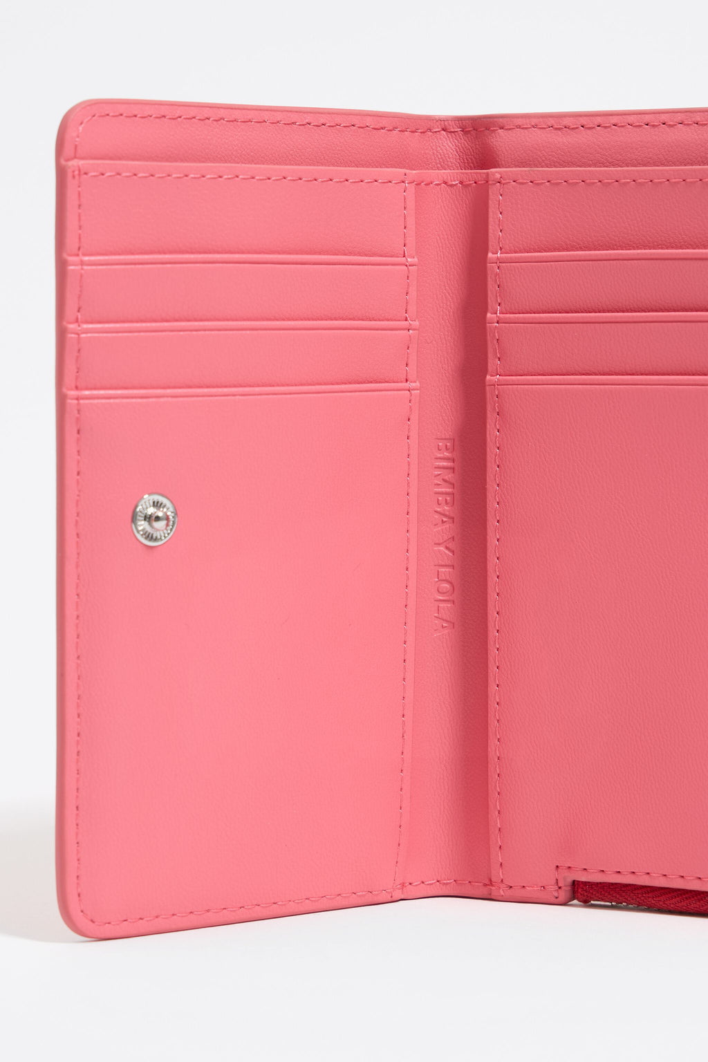 Strawberry mock croc purse