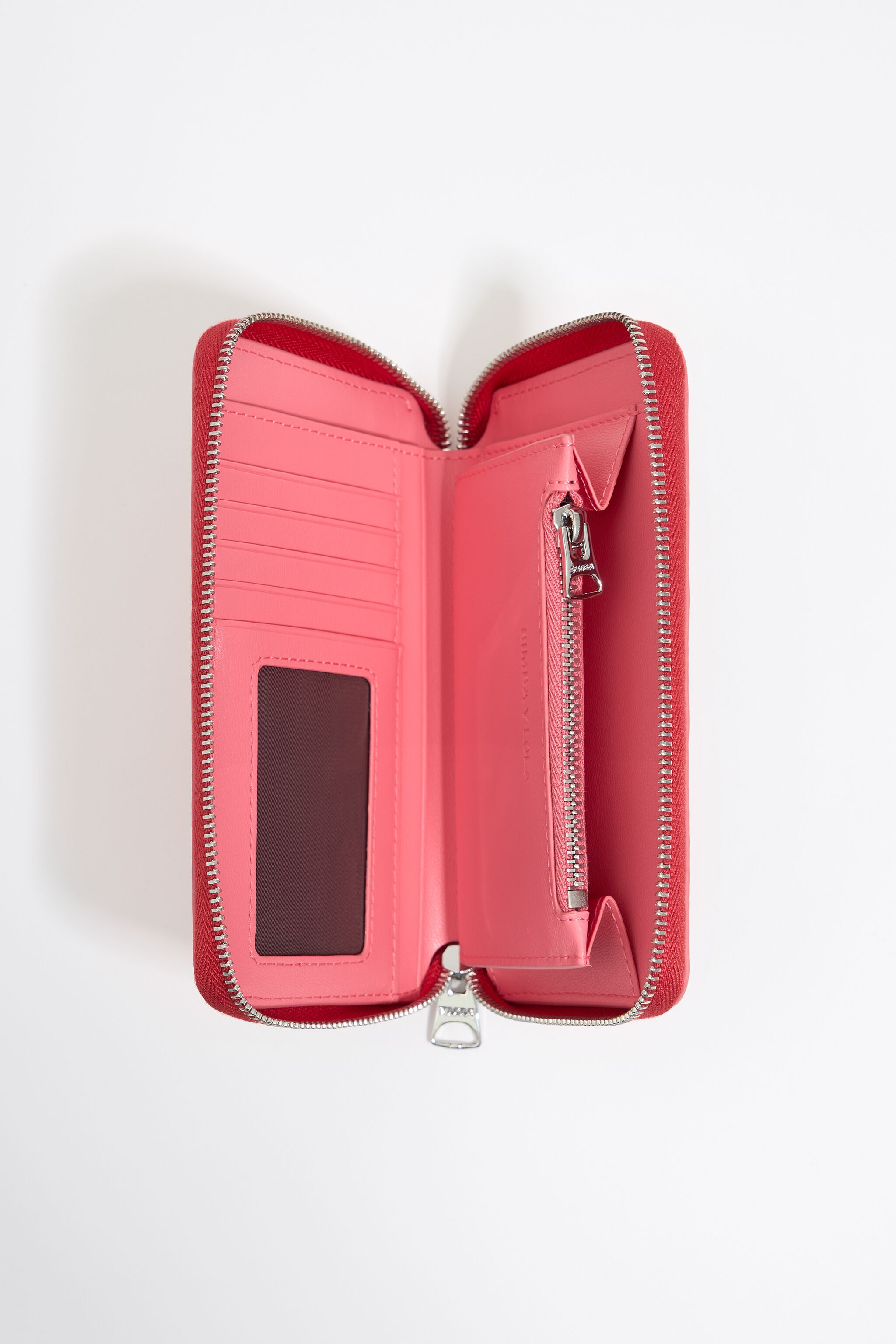 Strawberry mock croc wallet