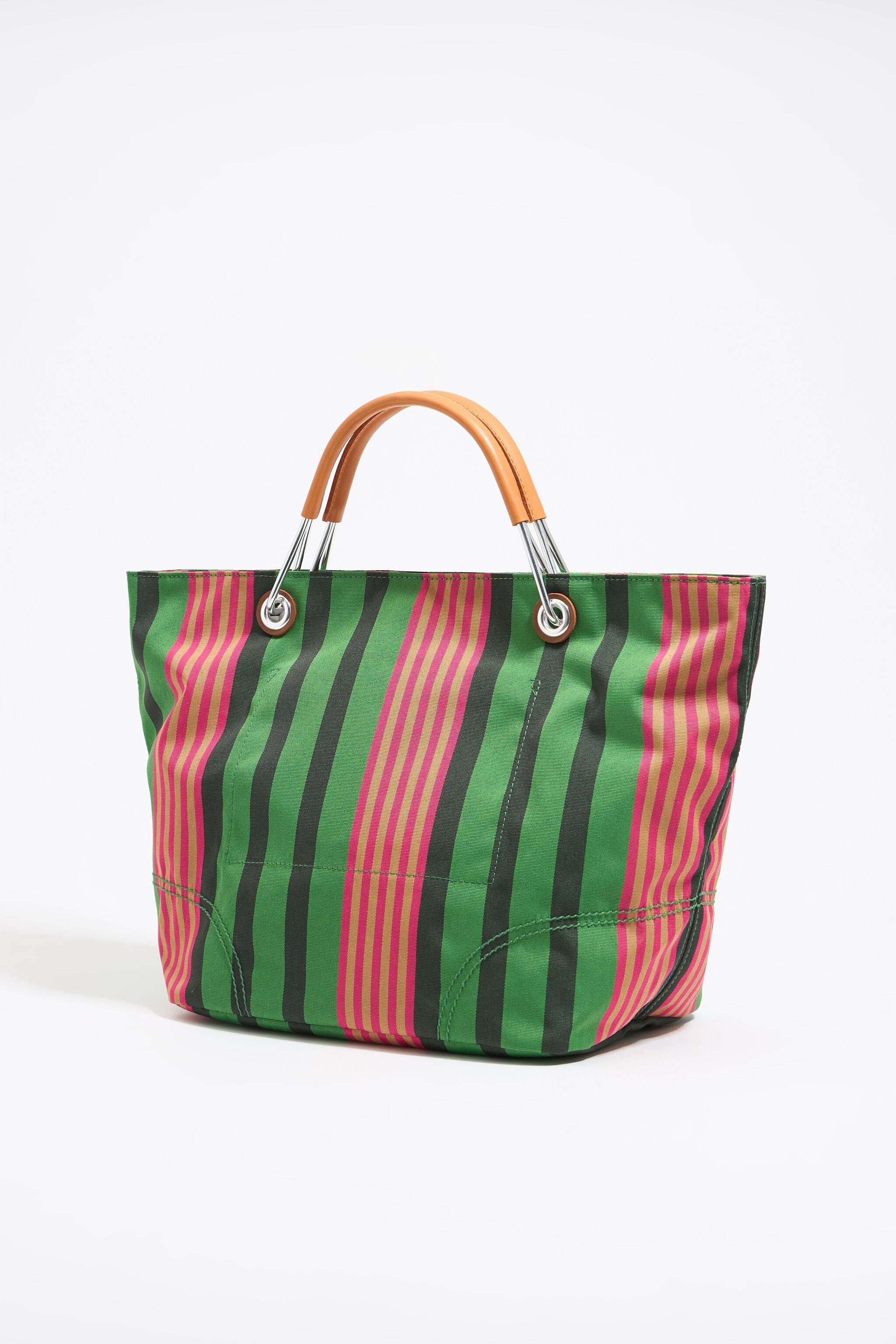 Medium green Canopy shopper bag