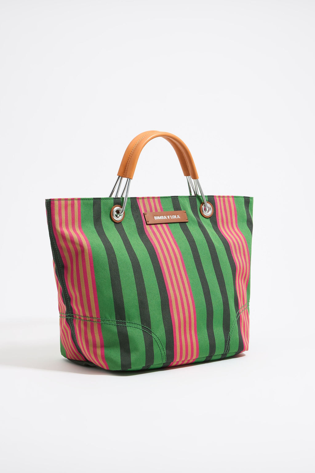 Medium green Canopy shopper bag