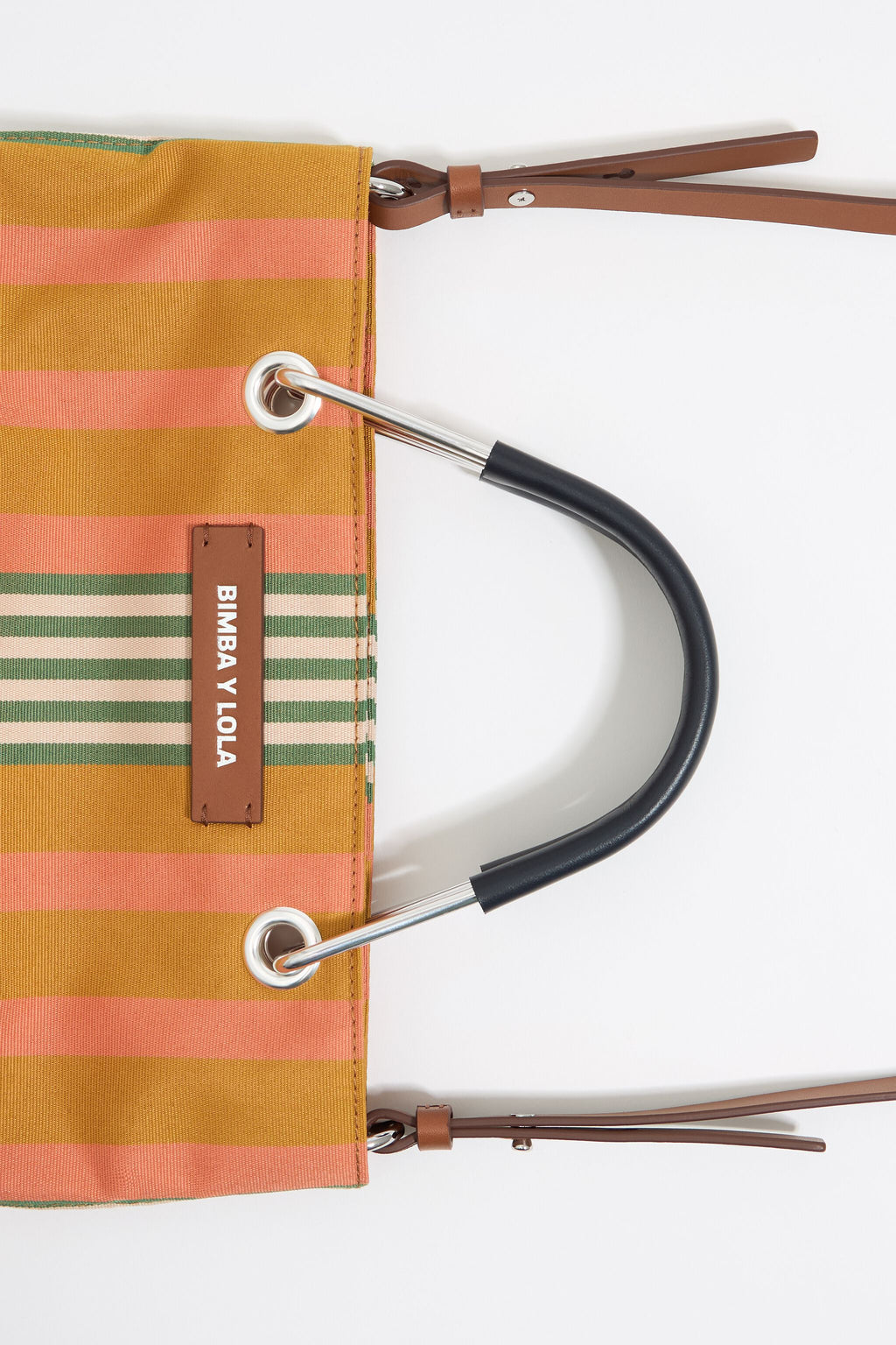 Mini ocher Canopy handbag