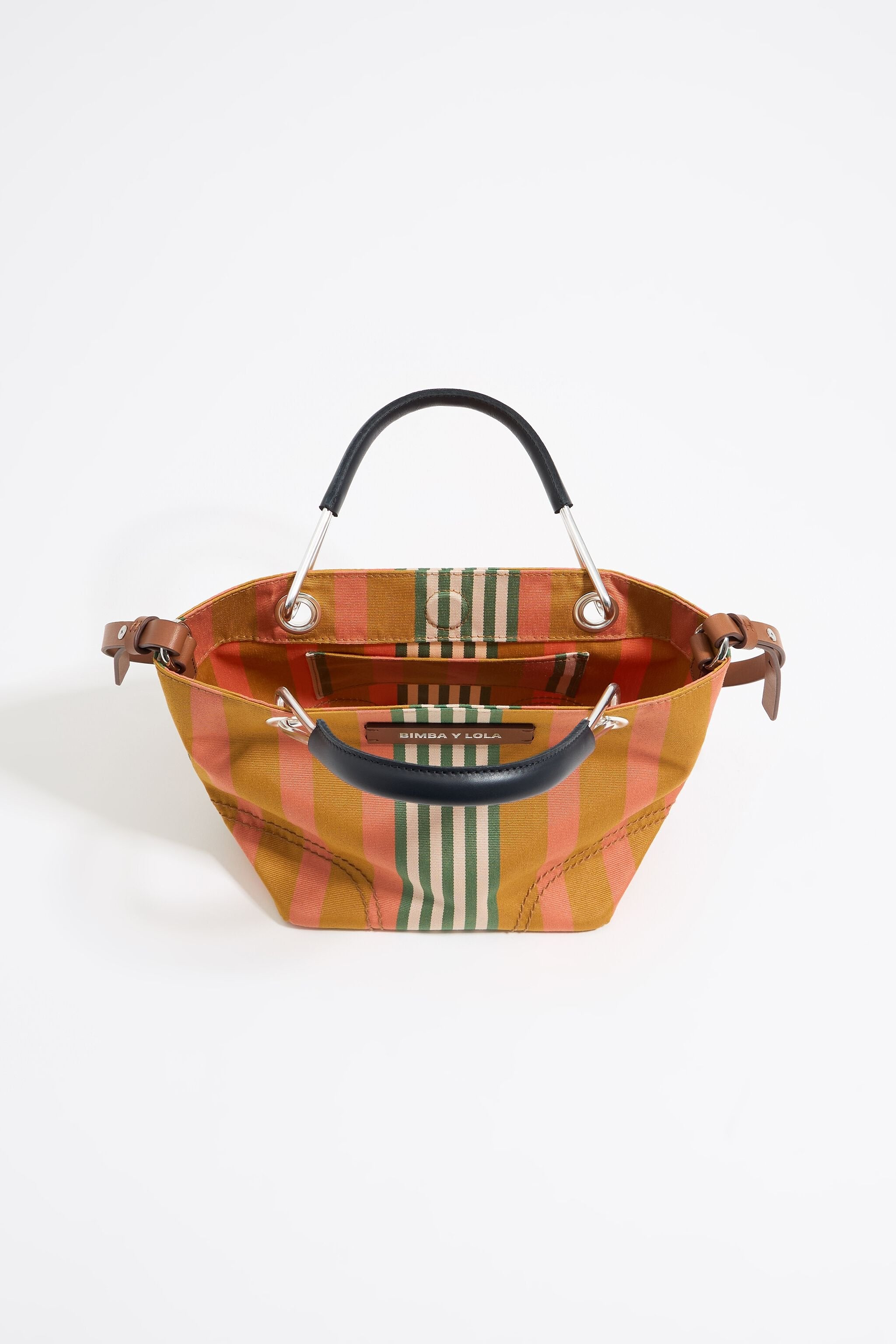 Mini ocher Canopy handbag