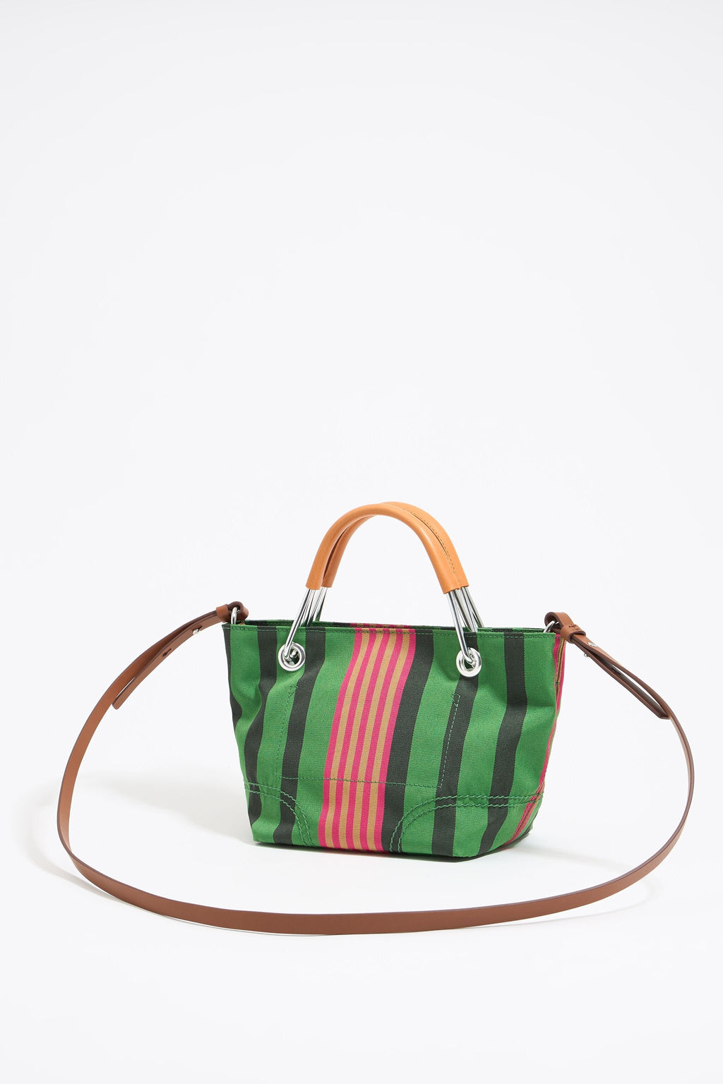 Mini green Canopy handbag