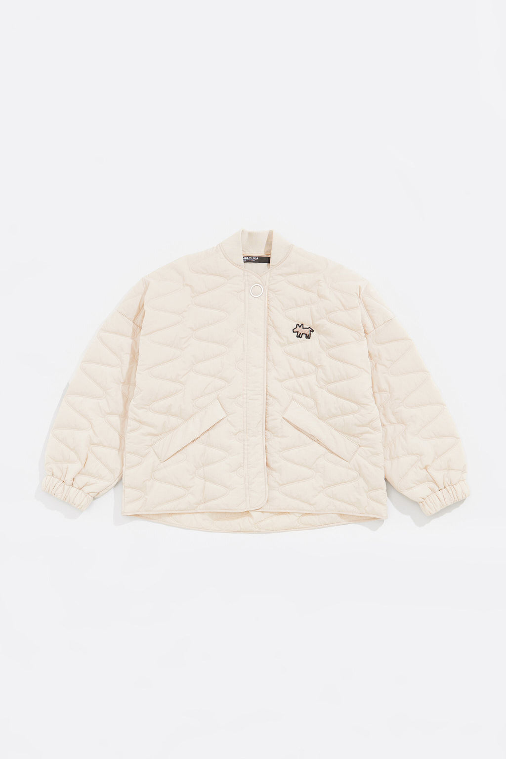 Ivory padded jacket