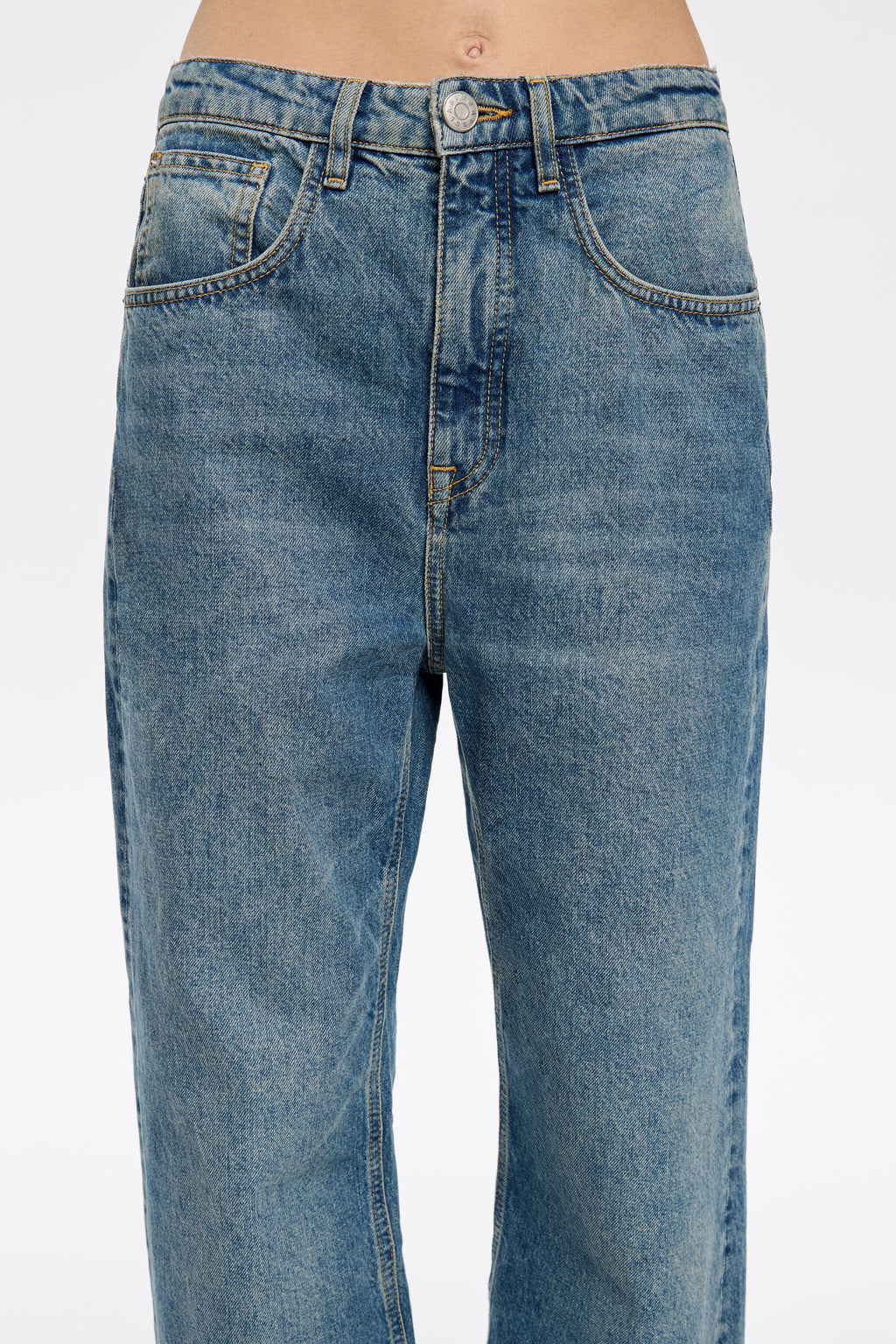 WIDE LEG - Blue denim jeans