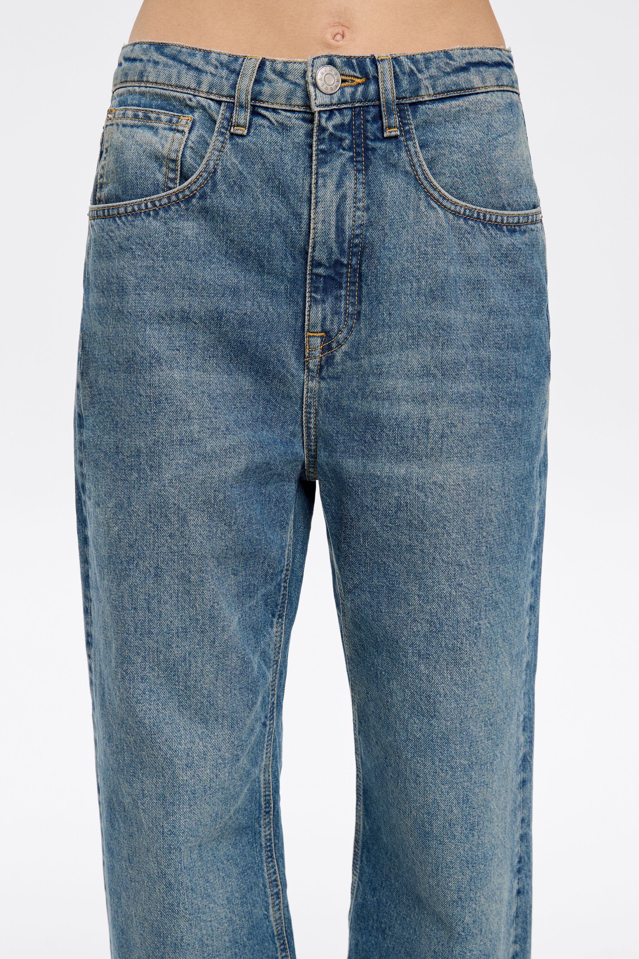 WIDE LEG - Blue denim jeans