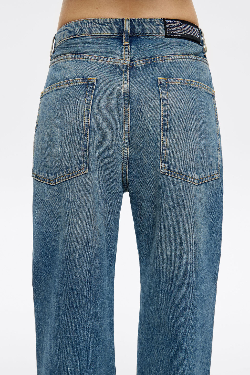 WIDE LEG - Blue denim jeans