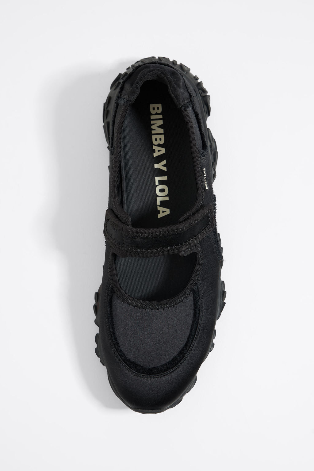 Black octopus Mary-Jane runner ballerina