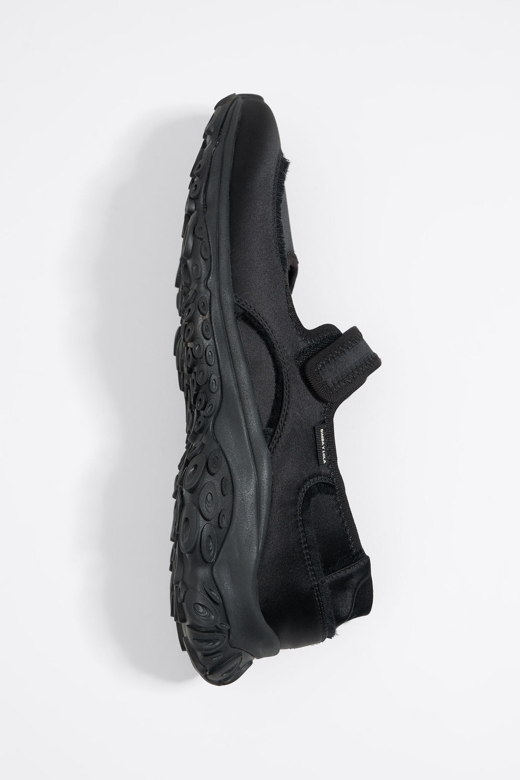 Black octopus Mary-Jane runner ballerina