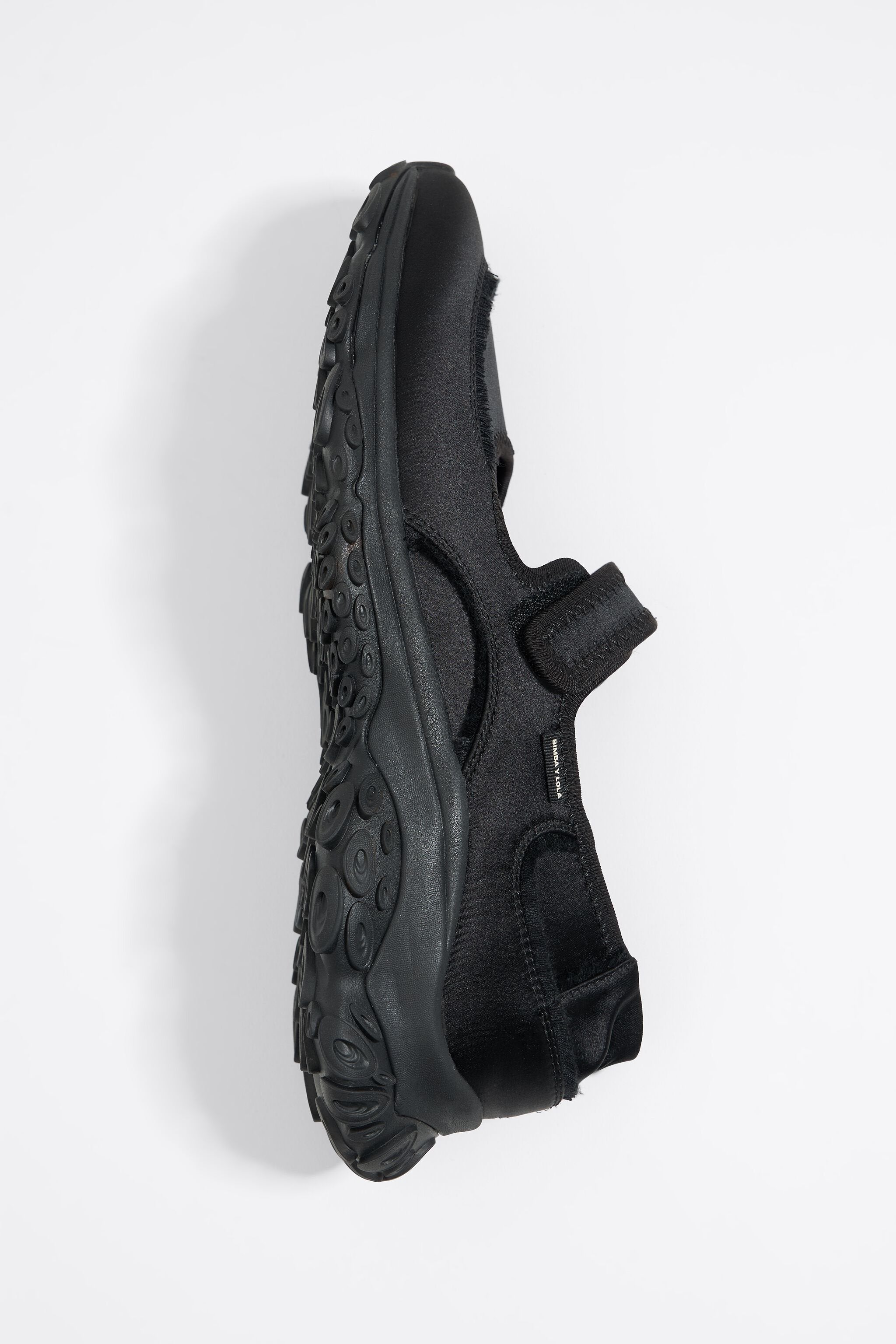 Black octopus Mary-Jane runner ballerina