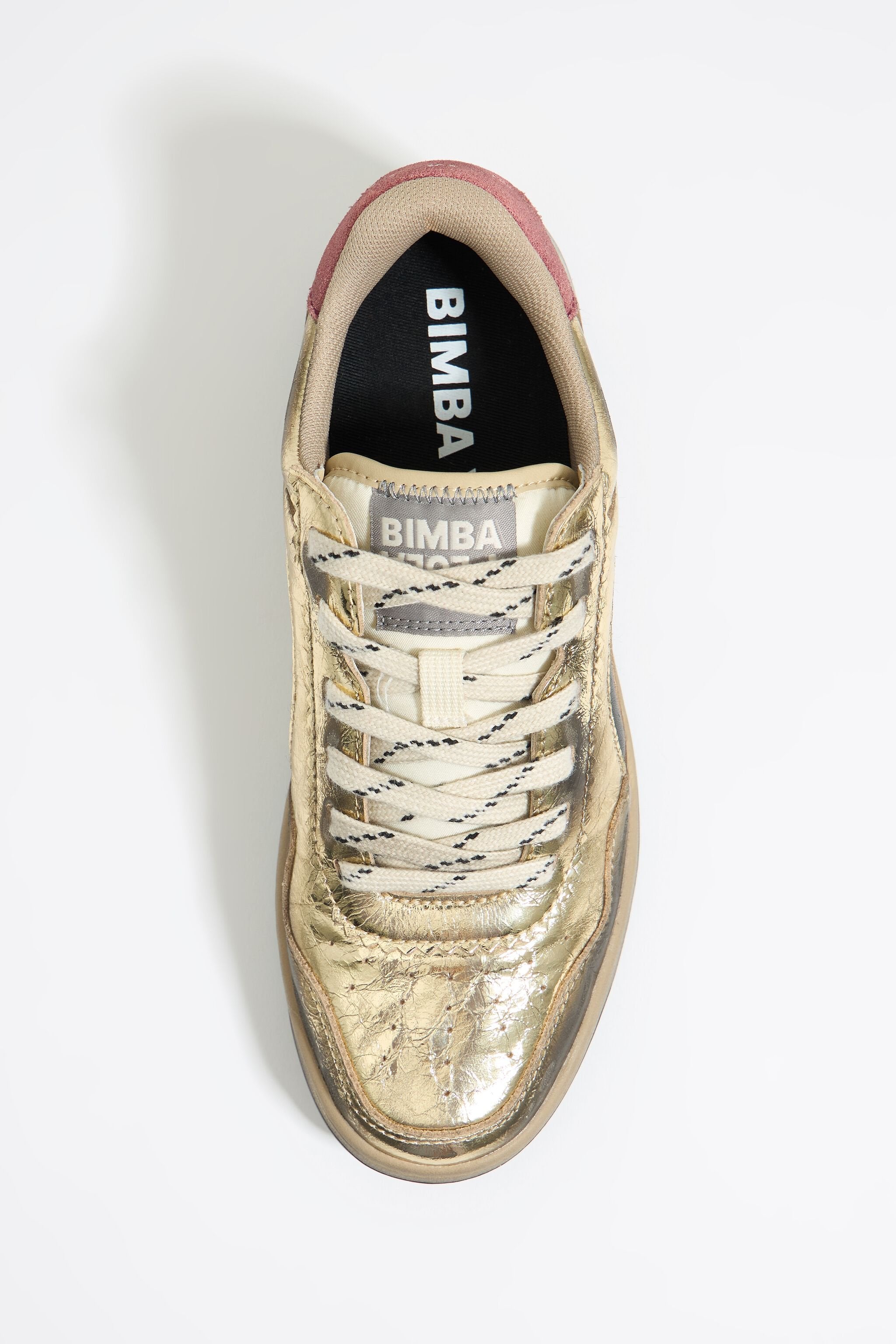 Gold leather 13 57 cupsole sneaker