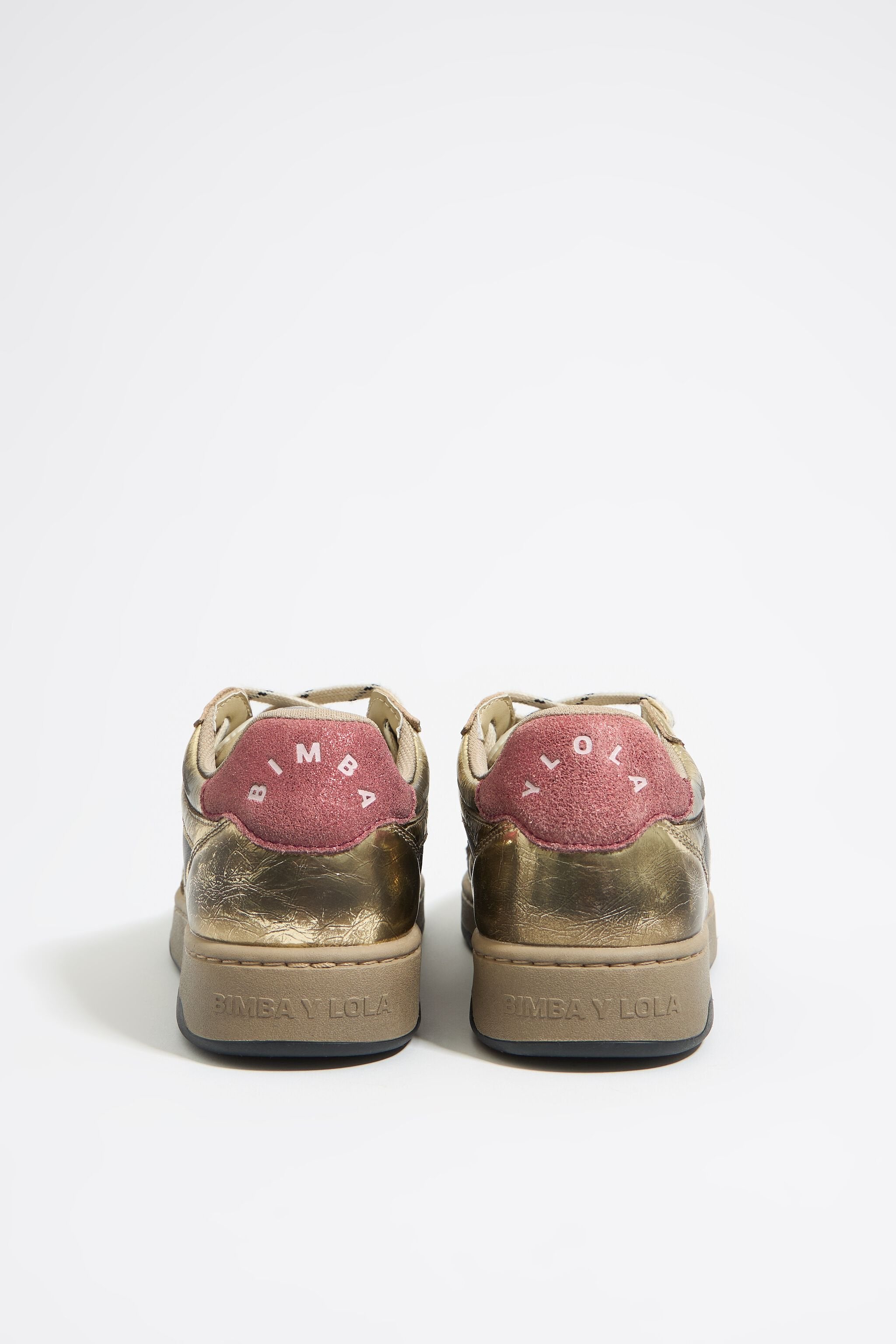 Gold leather 13 57 cupsole sneaker