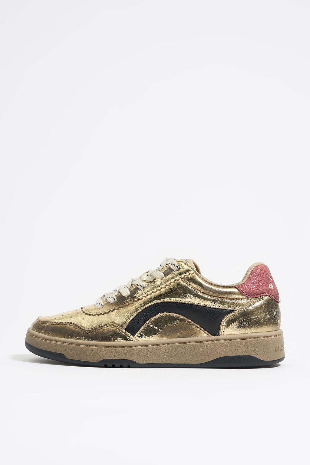 Gold leather 13 57 cupsole sneaker