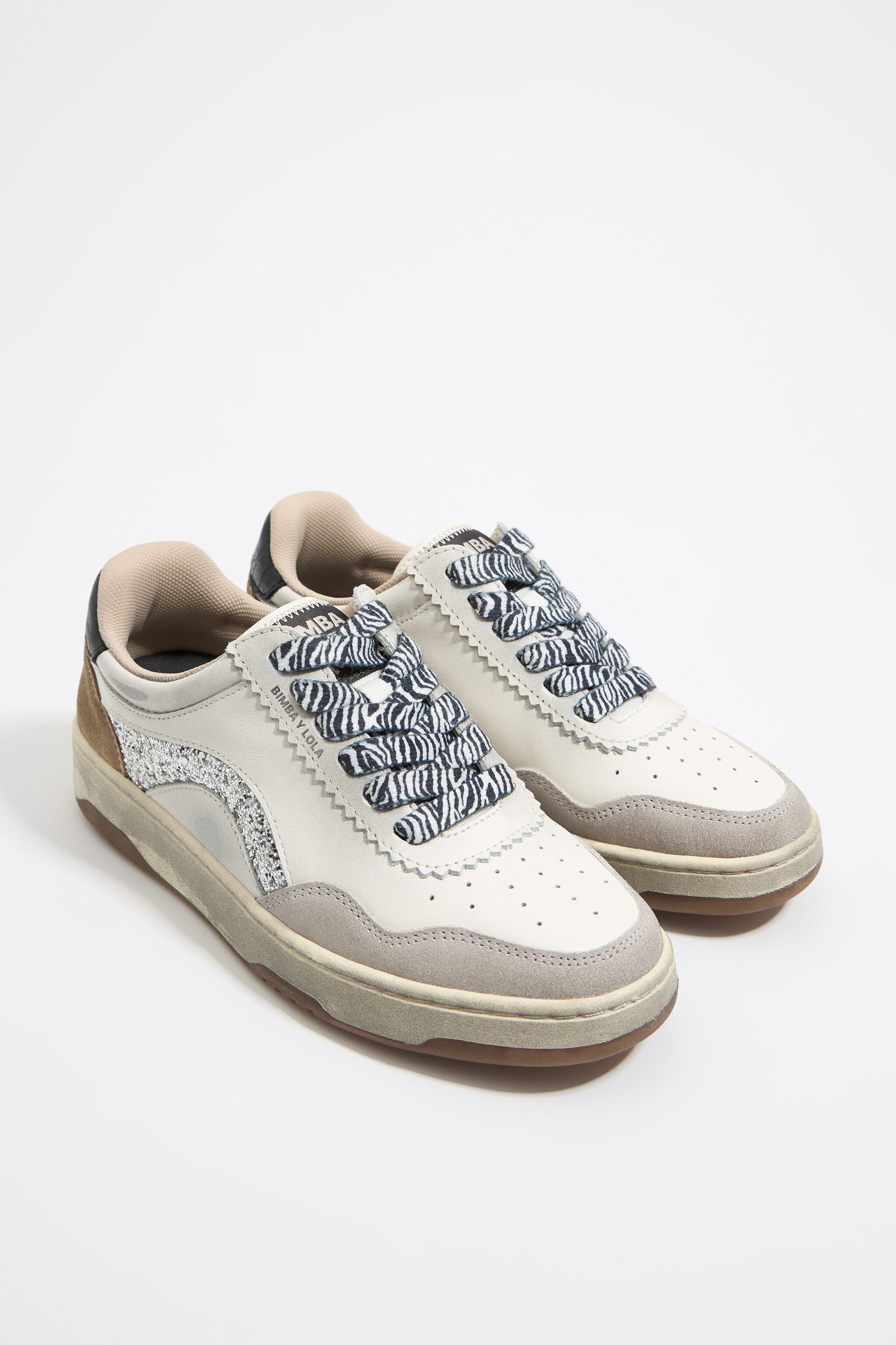 White leather 13 57 cupsole sneaker