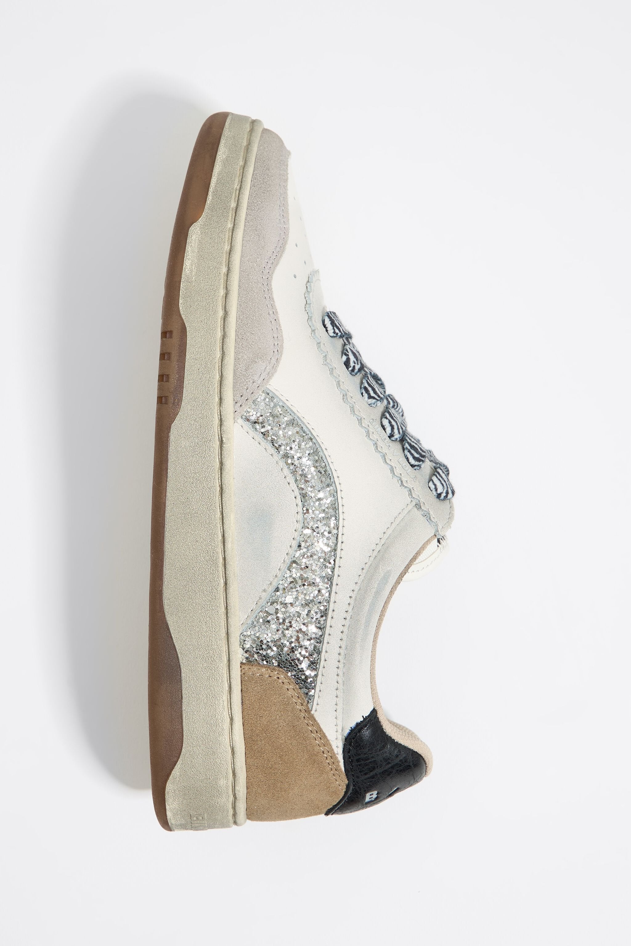 White leather 13 57 cupsole sneaker