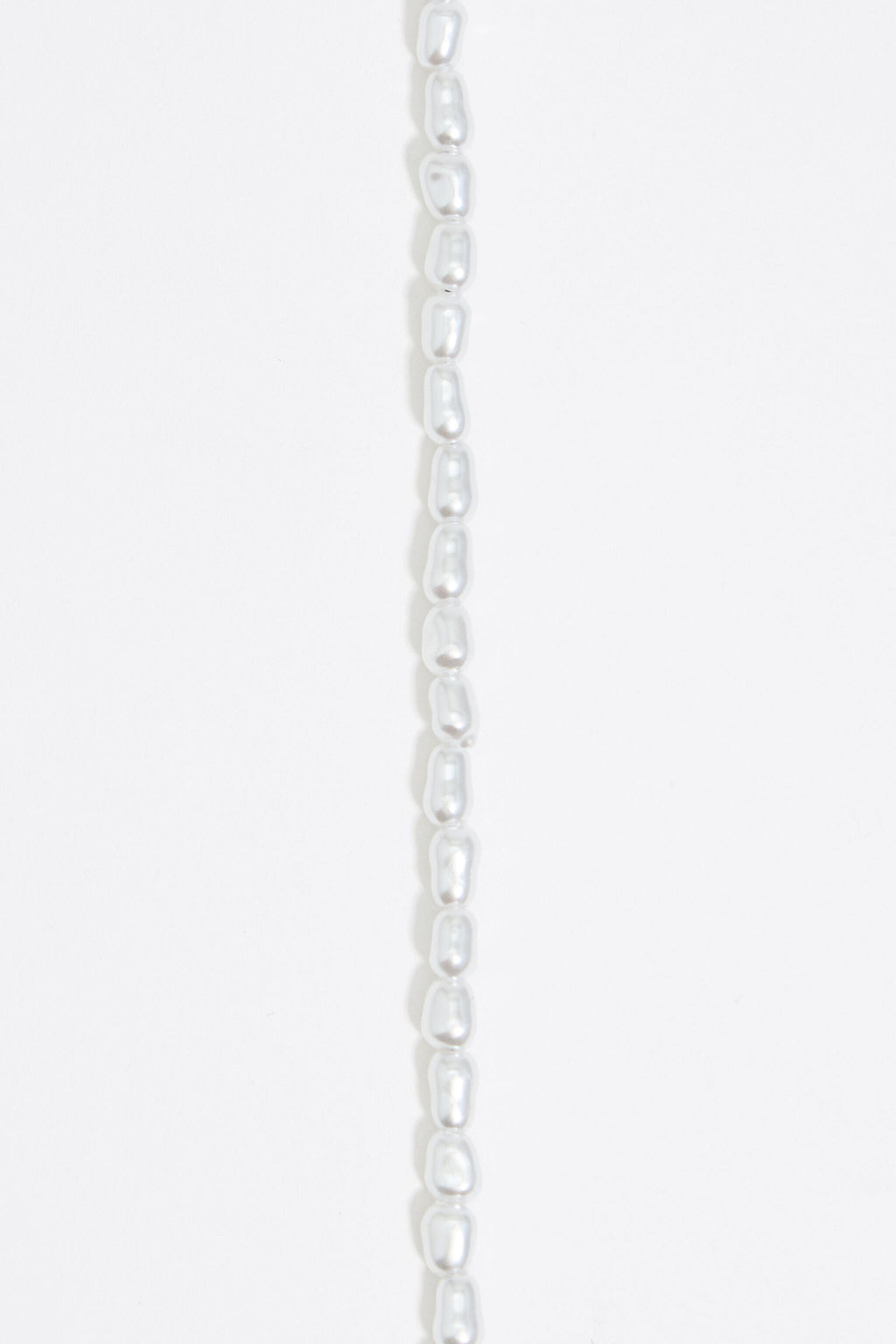 Pearls and logo heart necklace